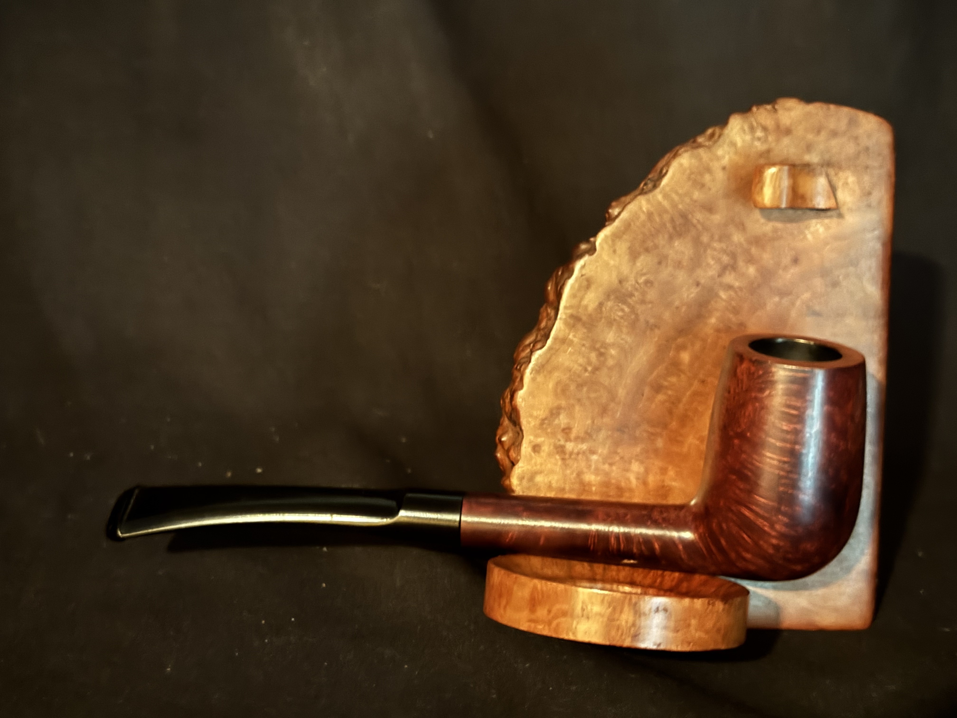 Italian Estate Zenith (84) Italian Briar Stock 1955 Smooth Straight Billiard Pipe 4