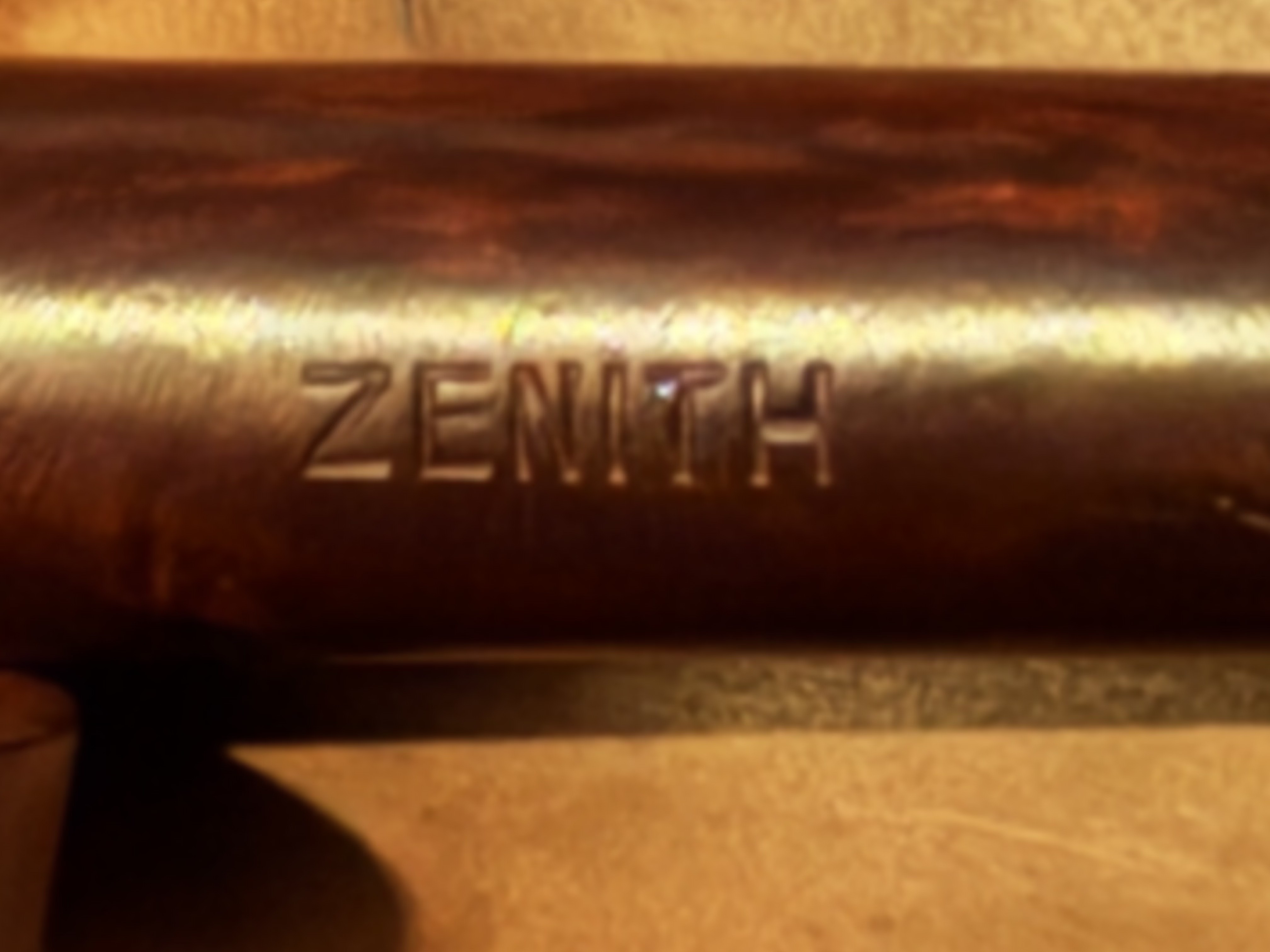 Italian Estate Zenith (84) Italian Briar Stock 1955 Smooth Straight Billiard Pipe 14