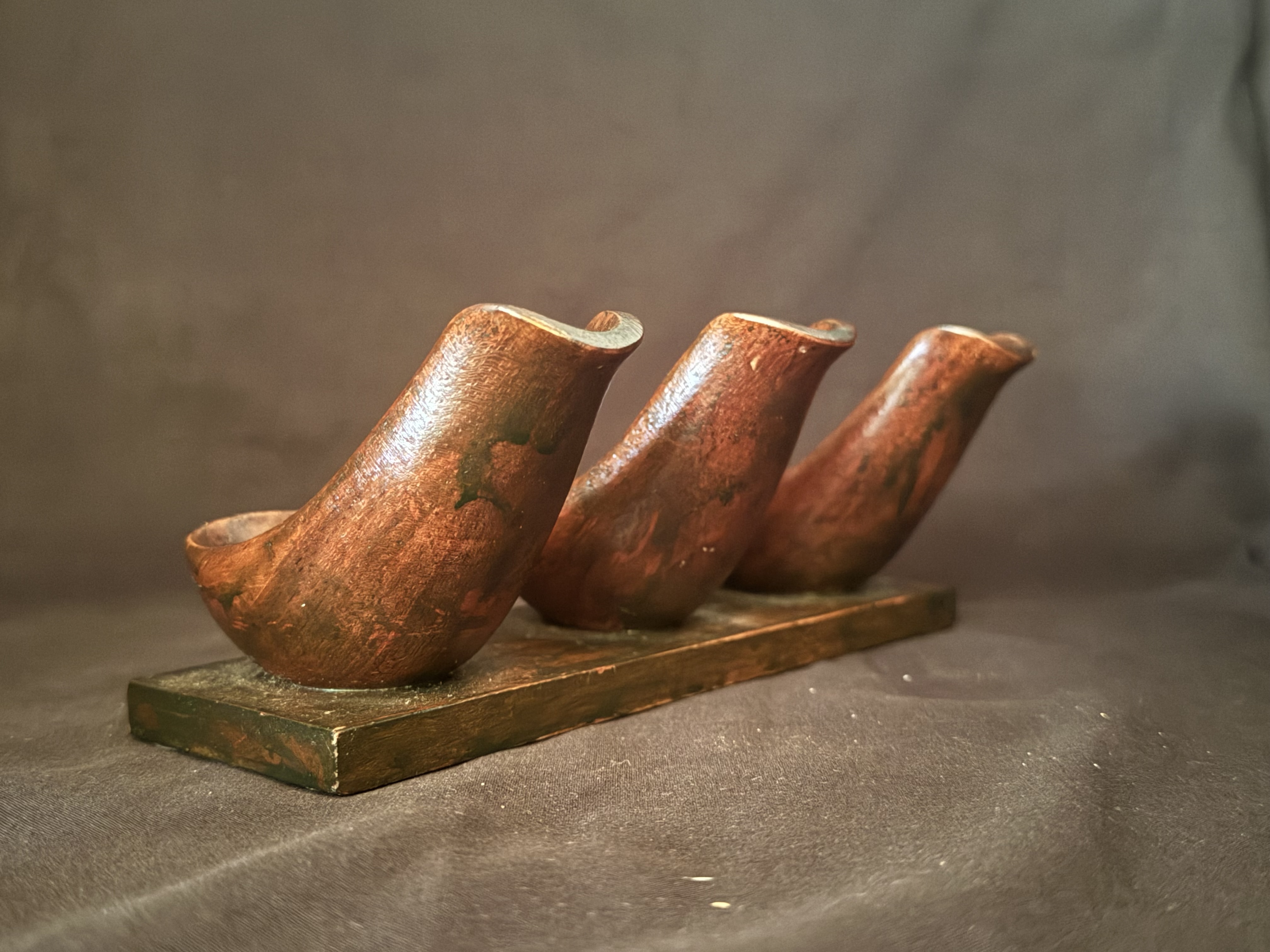 Italian RO EL SMOKING PIPE STAND FOR 3 Pipes 2