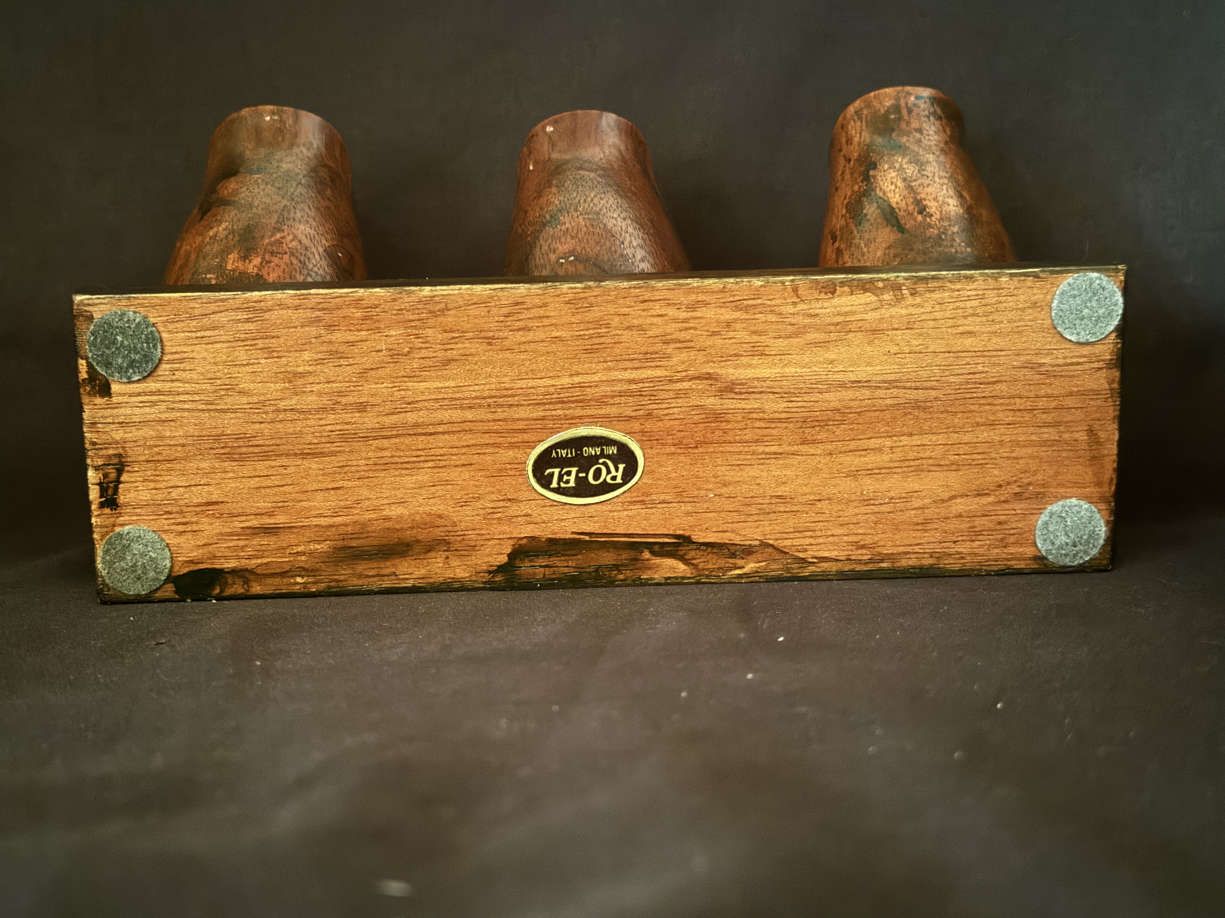Italian RO EL SMOKING PIPE STAND FOR 3 Pipes 7