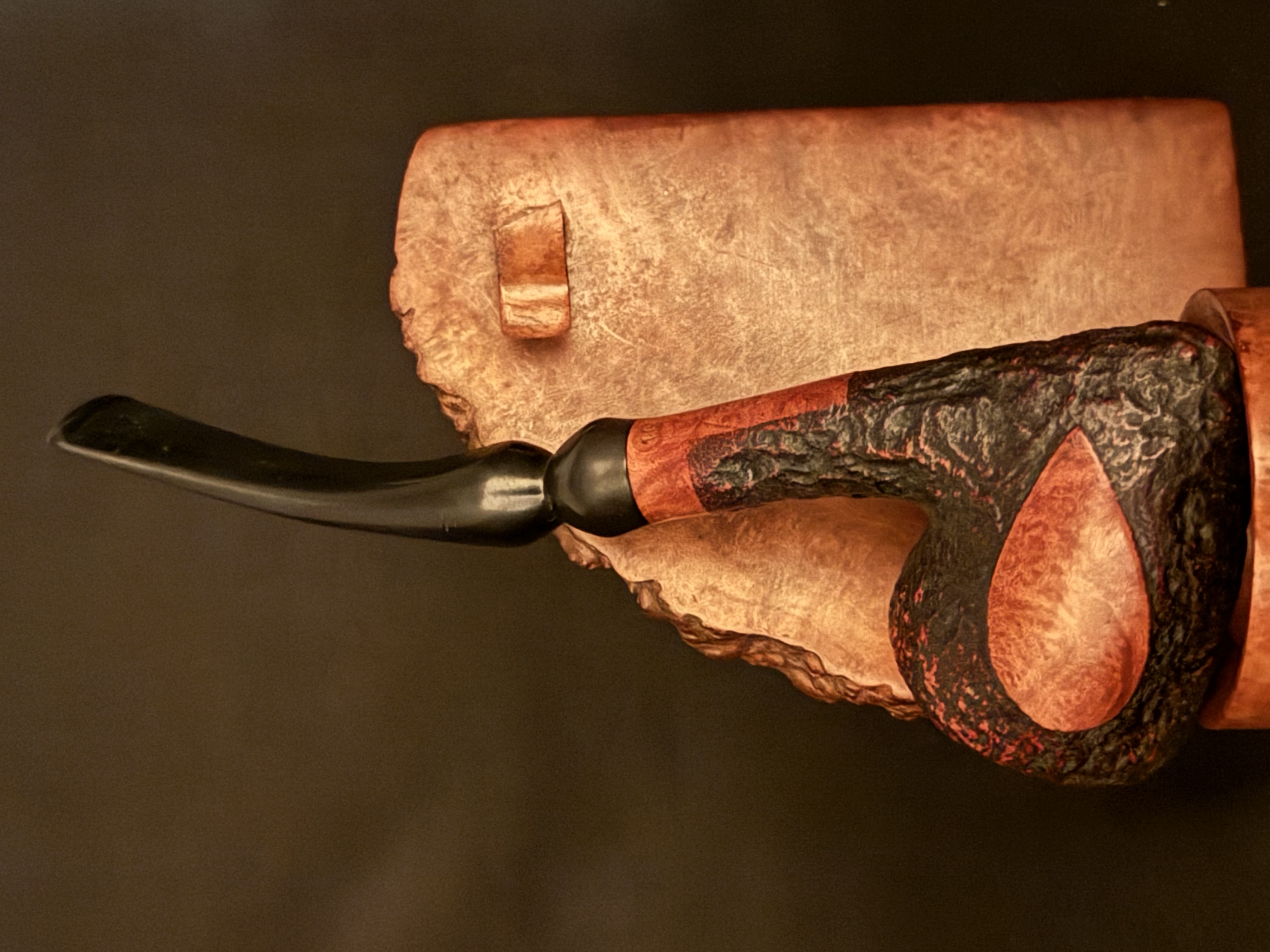 Jarl Bent Strawberry Estate Pipe