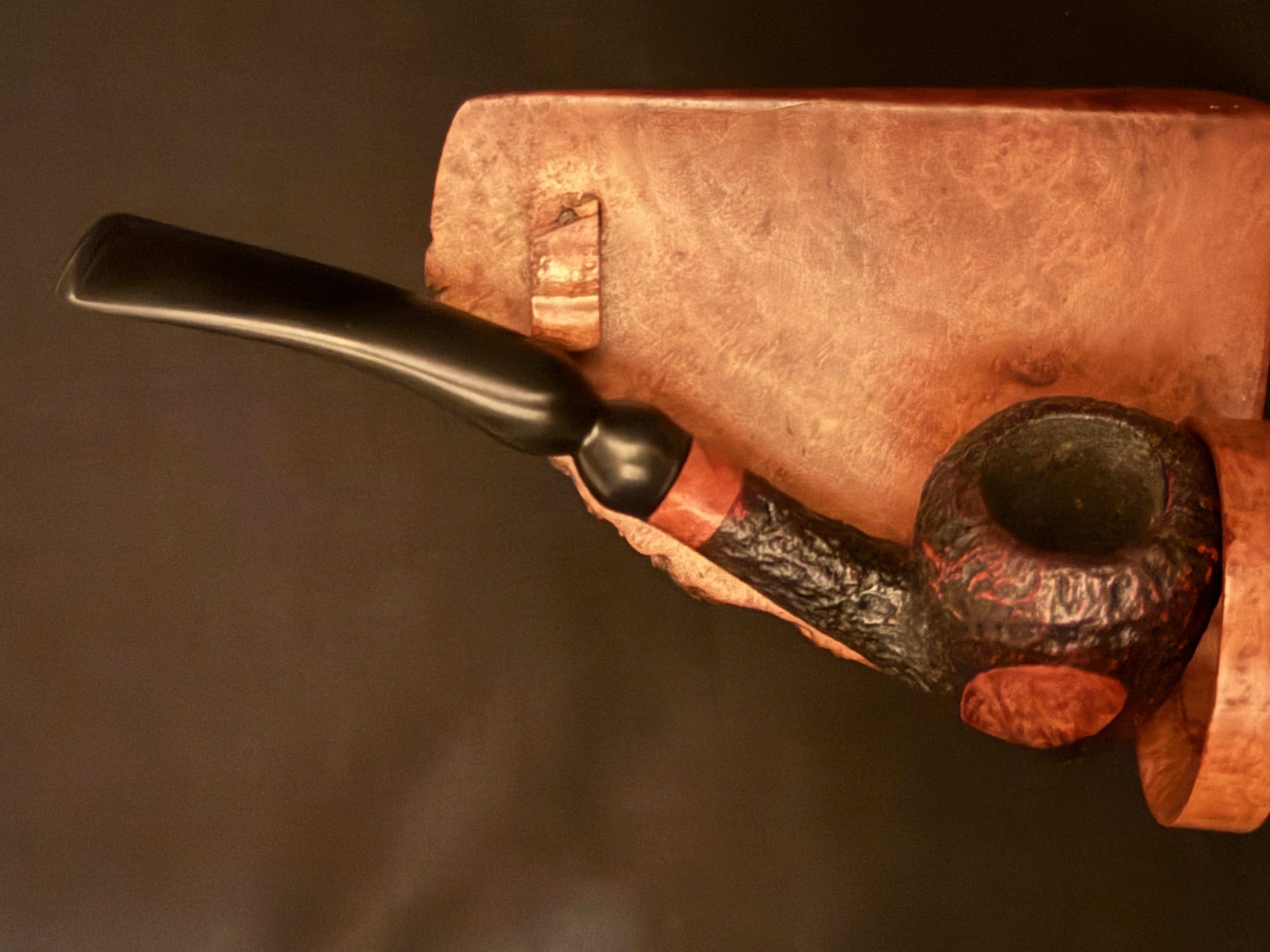 Jarl Bent Strawberry Estate Pipe 2