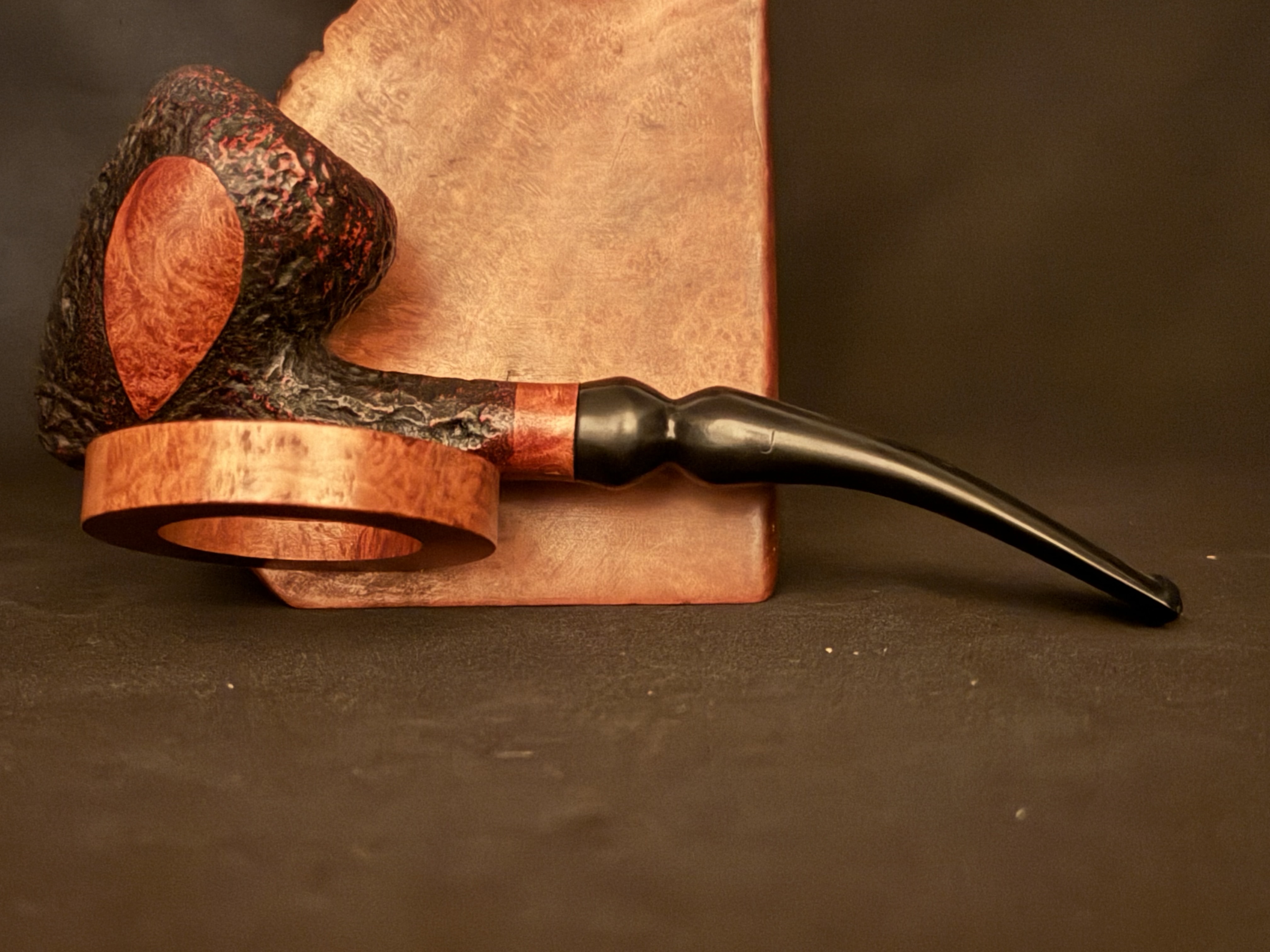 Jarl Bent Strawberry Estate Pipe 3
