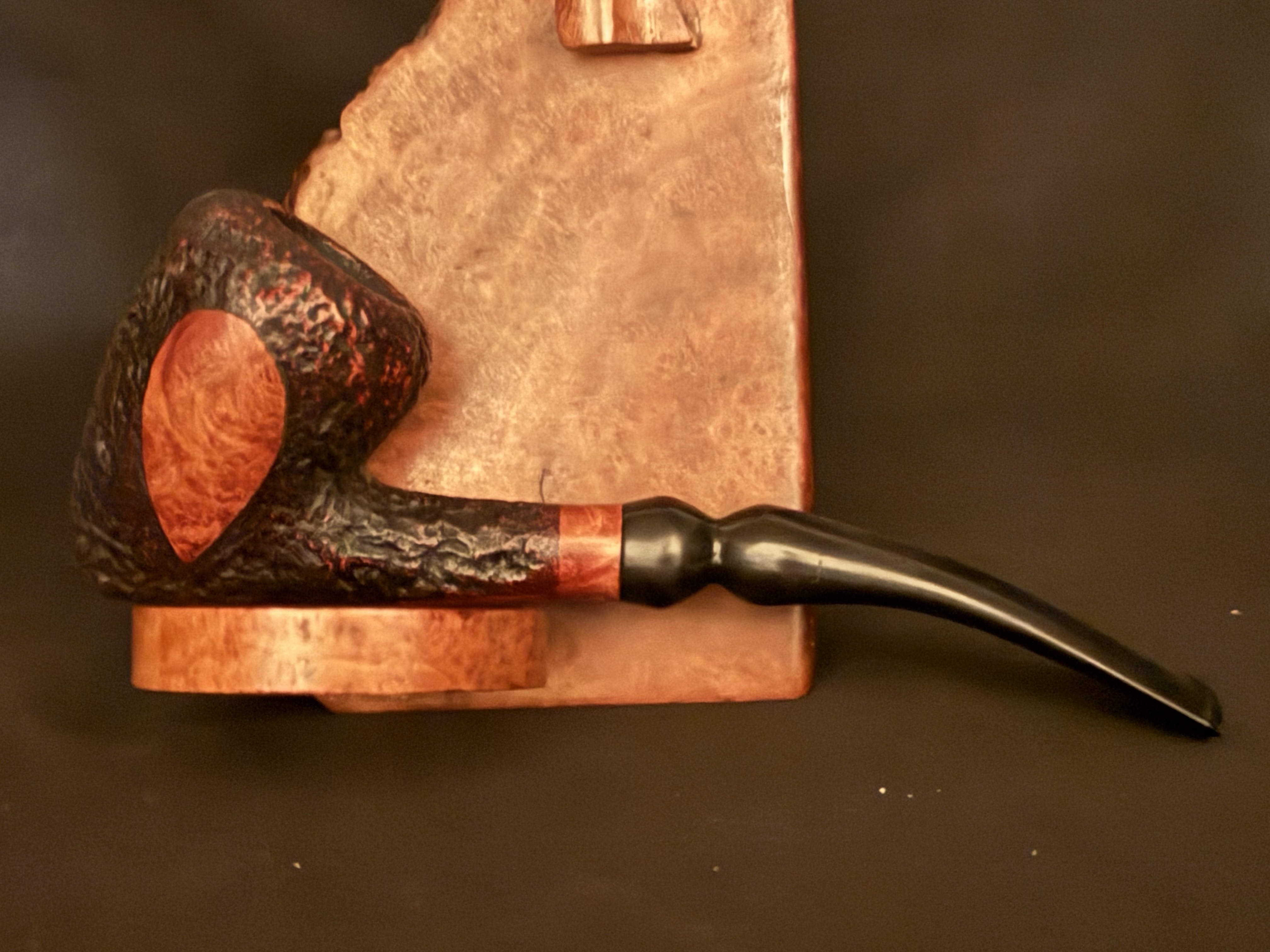 Jarl Bent Strawberry Estate Pipe 4