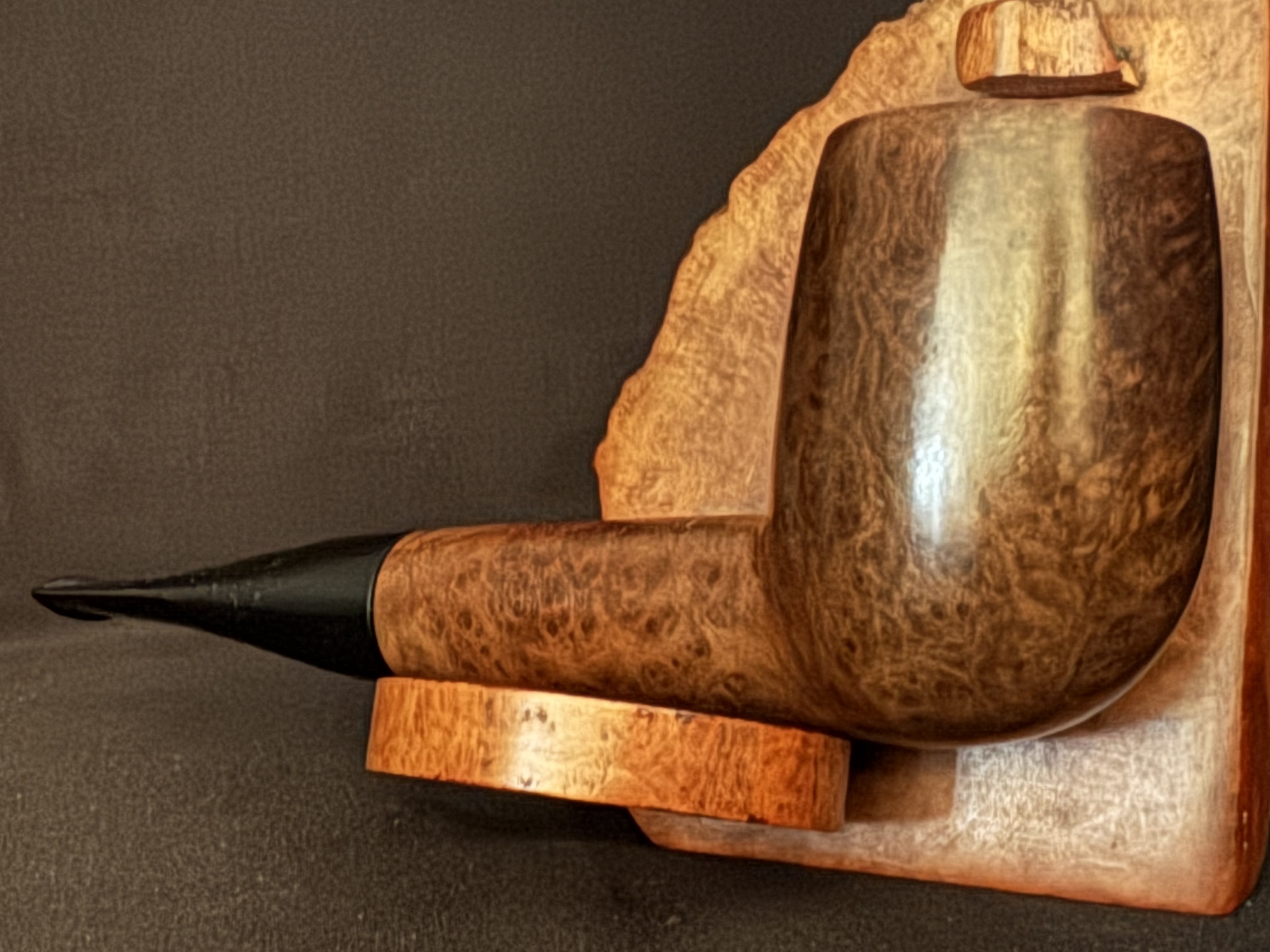 Jean Lacroix Nizza 98 Large Smooth Billiard Pipe - No Filter 6