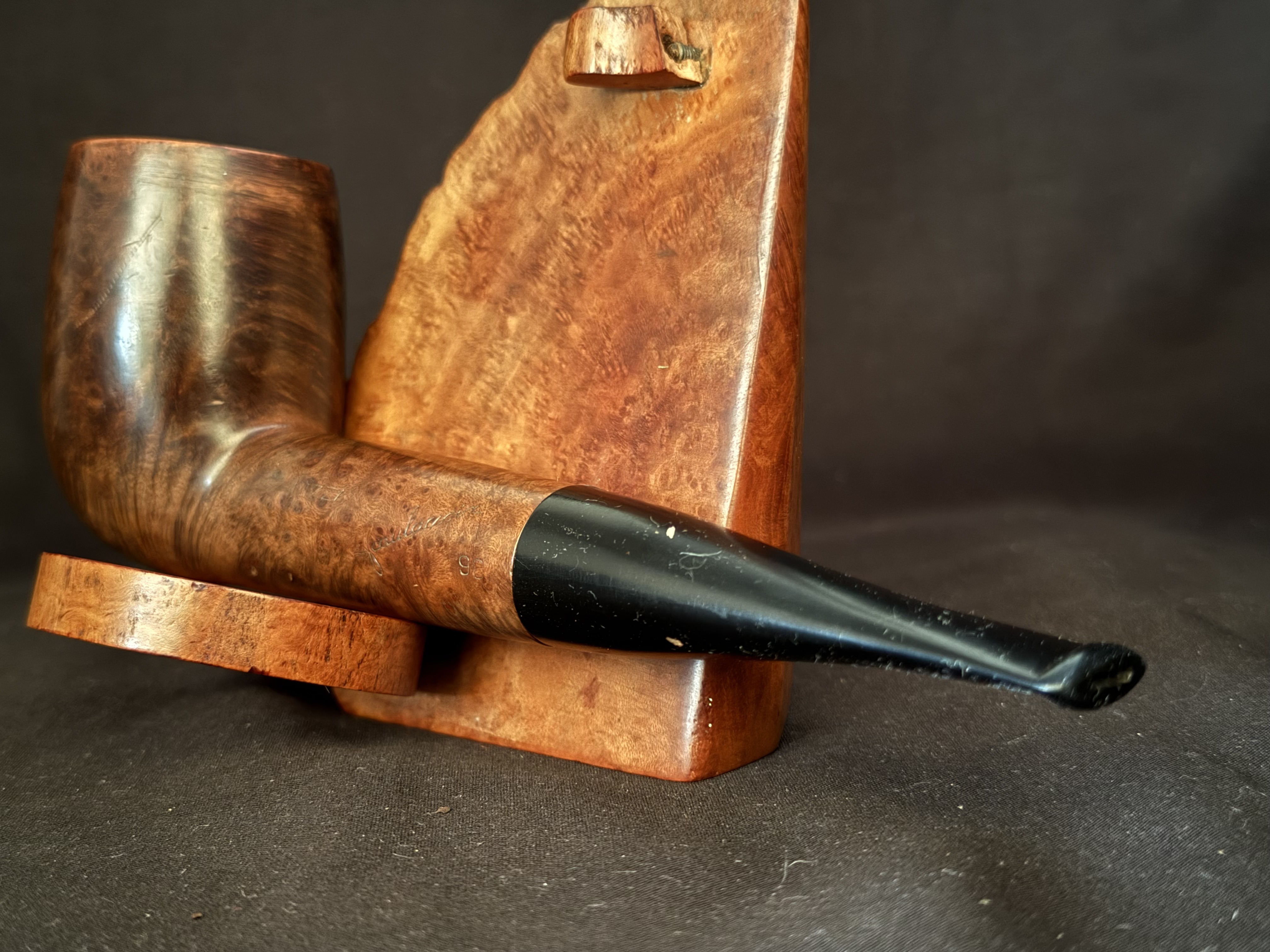 Jean Lacroix Nizza 98 Large Smooth Billiard Pipe - No Filter 7