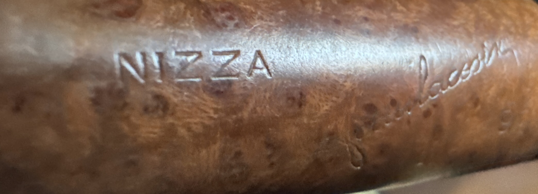 Jean Lacroix Nizza 98 Large Smooth Billiard Pipe - No Filter 12