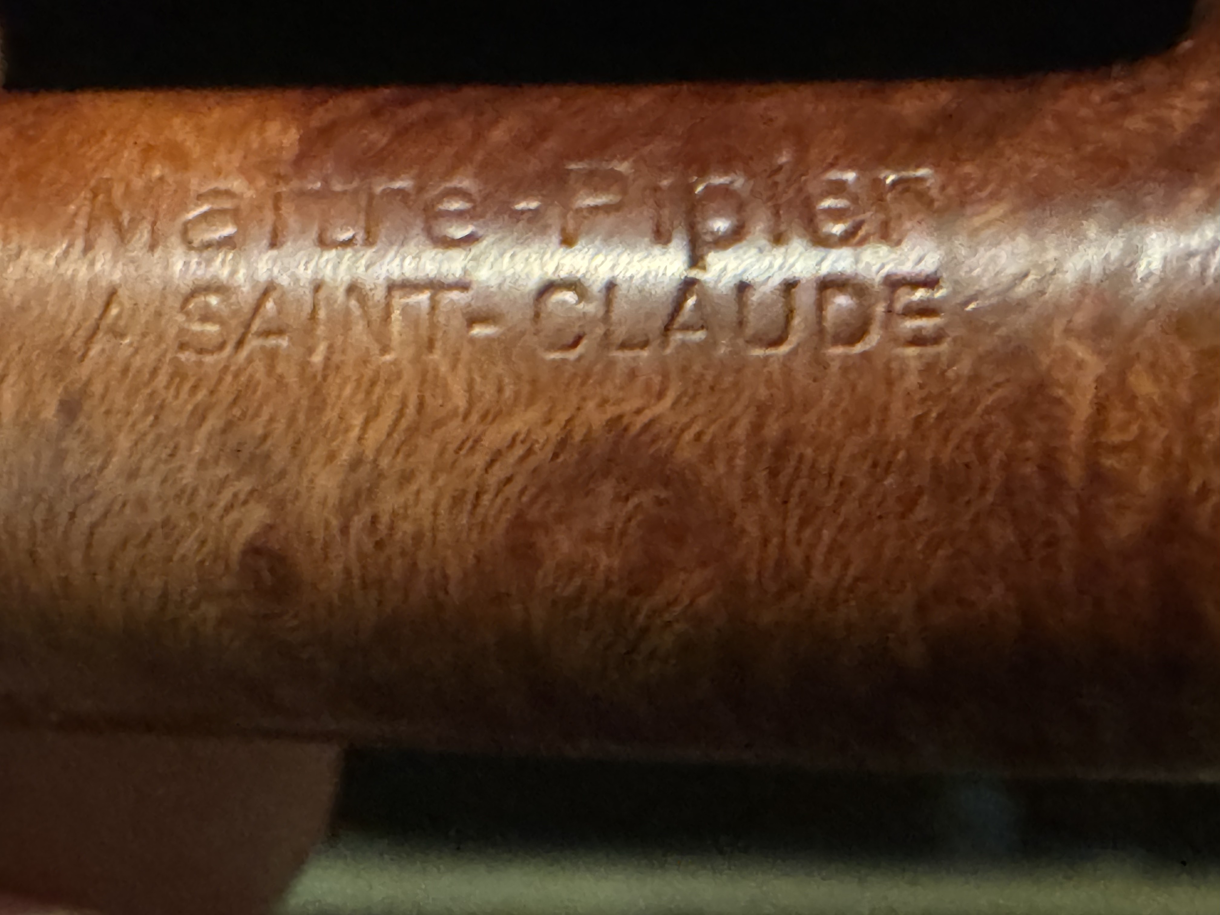 Jean Lacroix Maitre Pipier St Claude Smooth Straight Billiard Estate Pipe 11