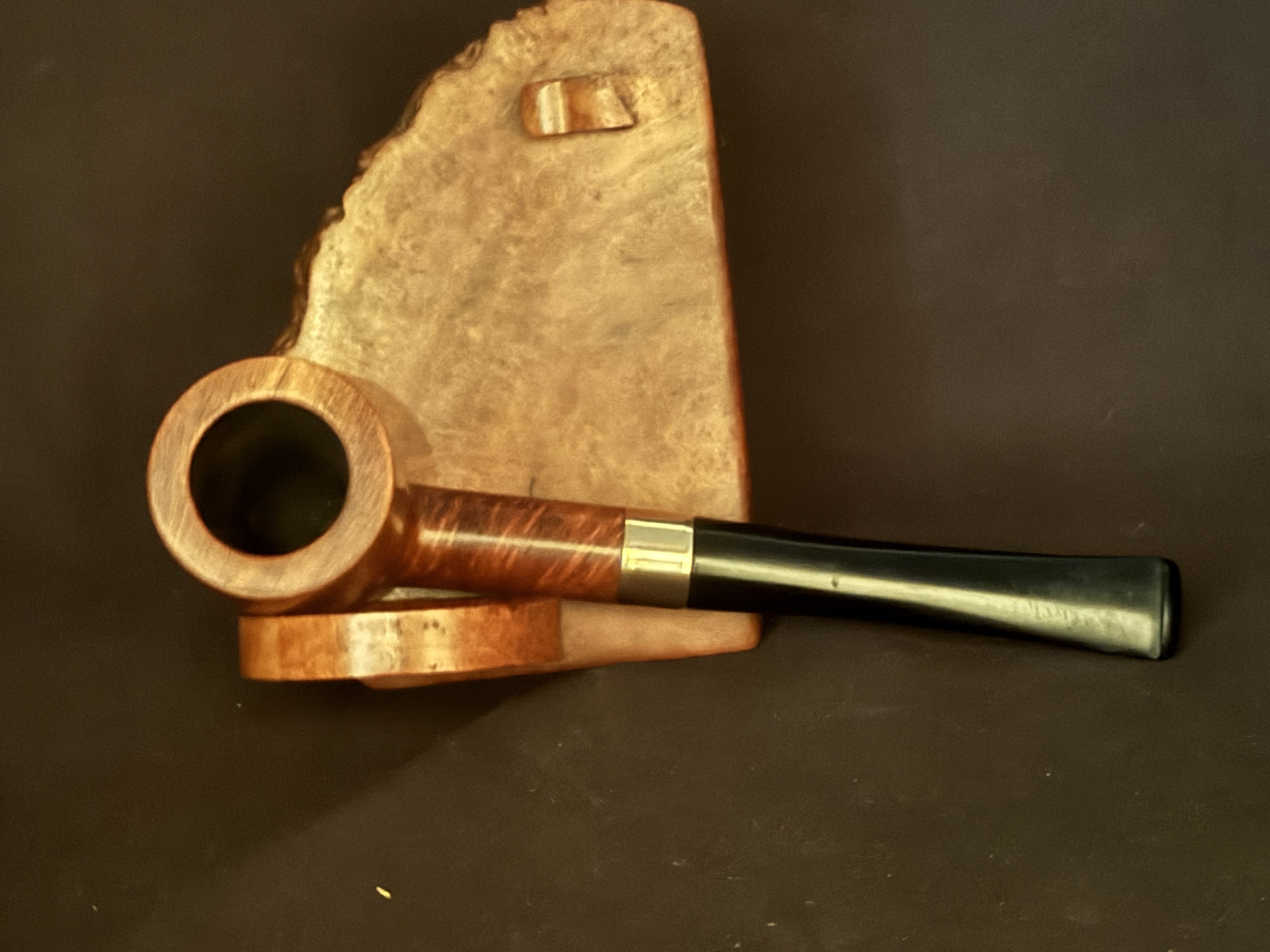 Jean Lacroix Maitre Pipier St Claude Smooth Straight Billiard Estate Pipe 5