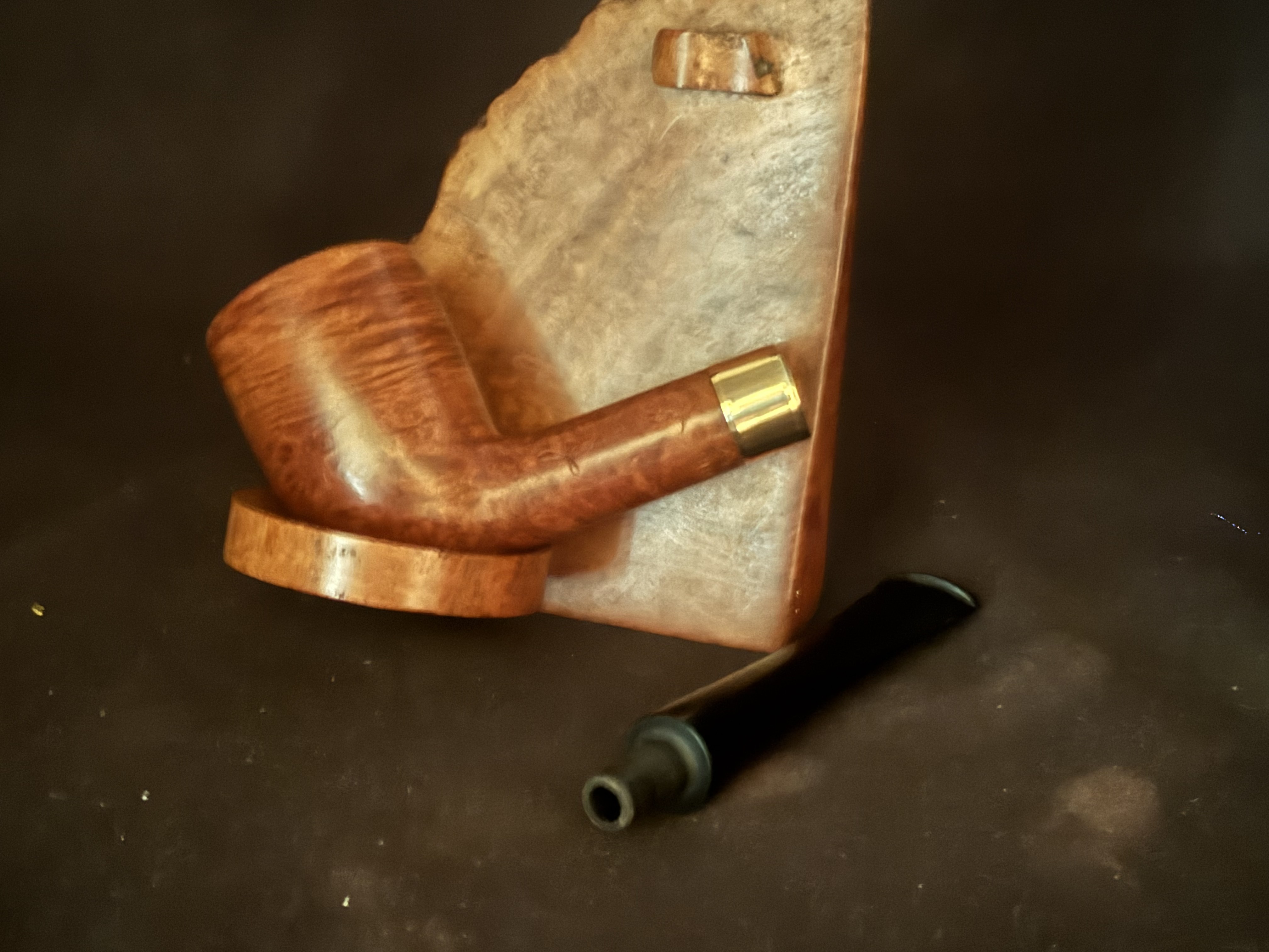 Jean Lacroix Maitre Pipier St Claude Smooth Straight Billiard Estate Pipe 8