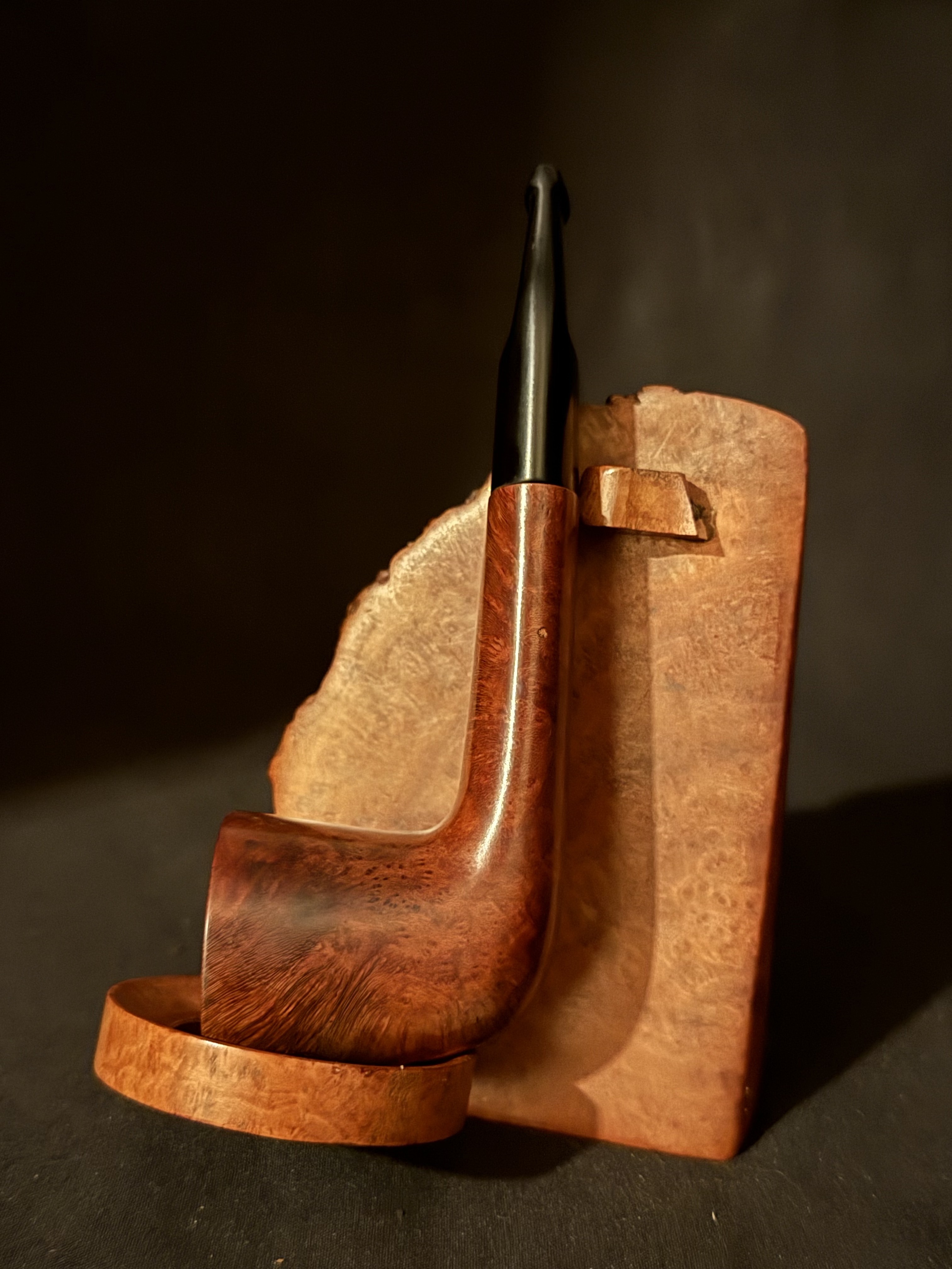Jeantet Super Olympic Dublin Smooth Straight Estate Pipe, St. Claude France