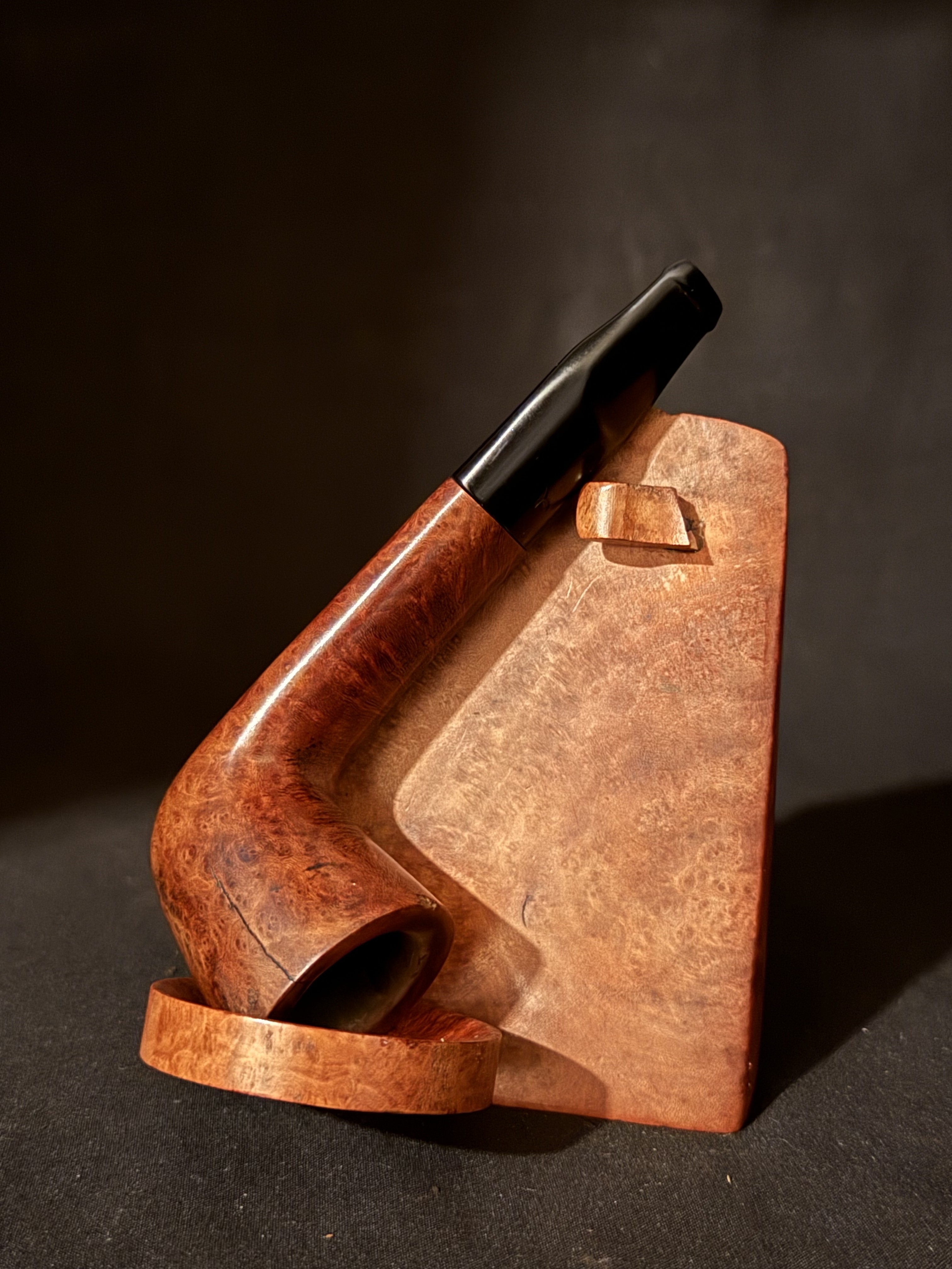 Jeantet Super Olympic Dublin Smooth Straight Estate Pipe, St. Claude France 2
