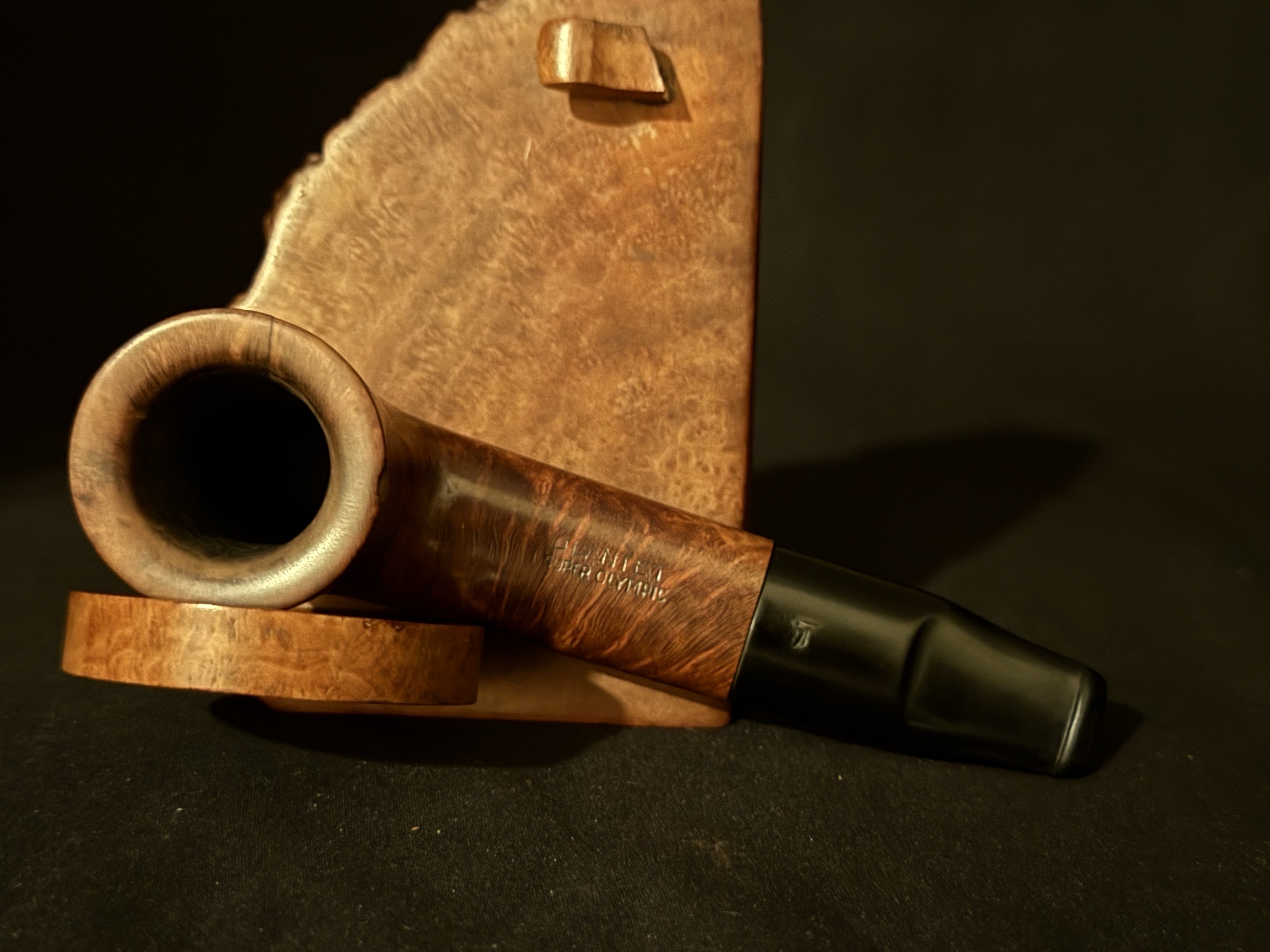 Jeantet Super Olympic Dublin Smooth Straight Estate Pipe, St. Claude France 4