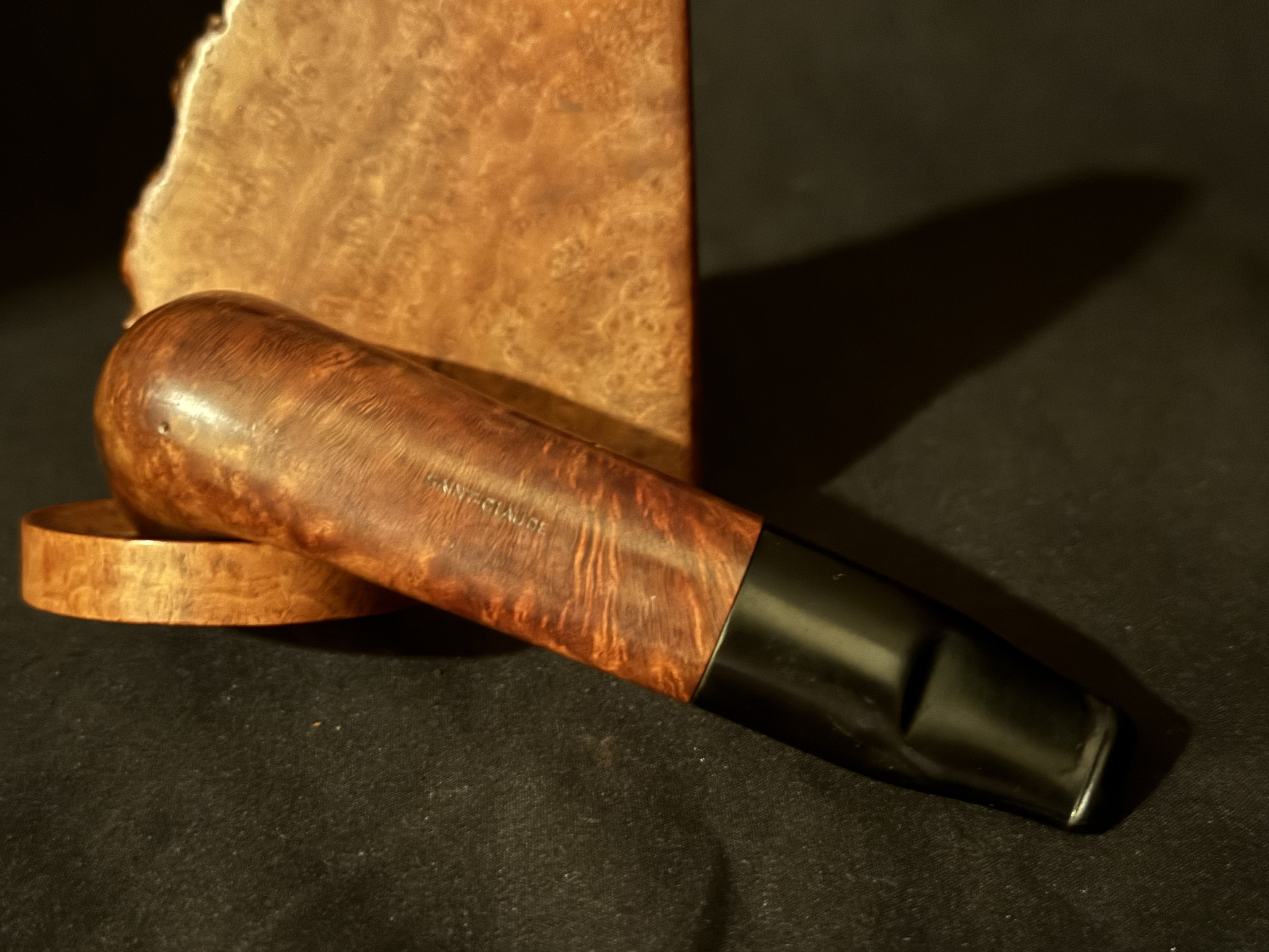 Jeantet Super Olympic Dublin Smooth Straight Estate Pipe, St. Claude France 5