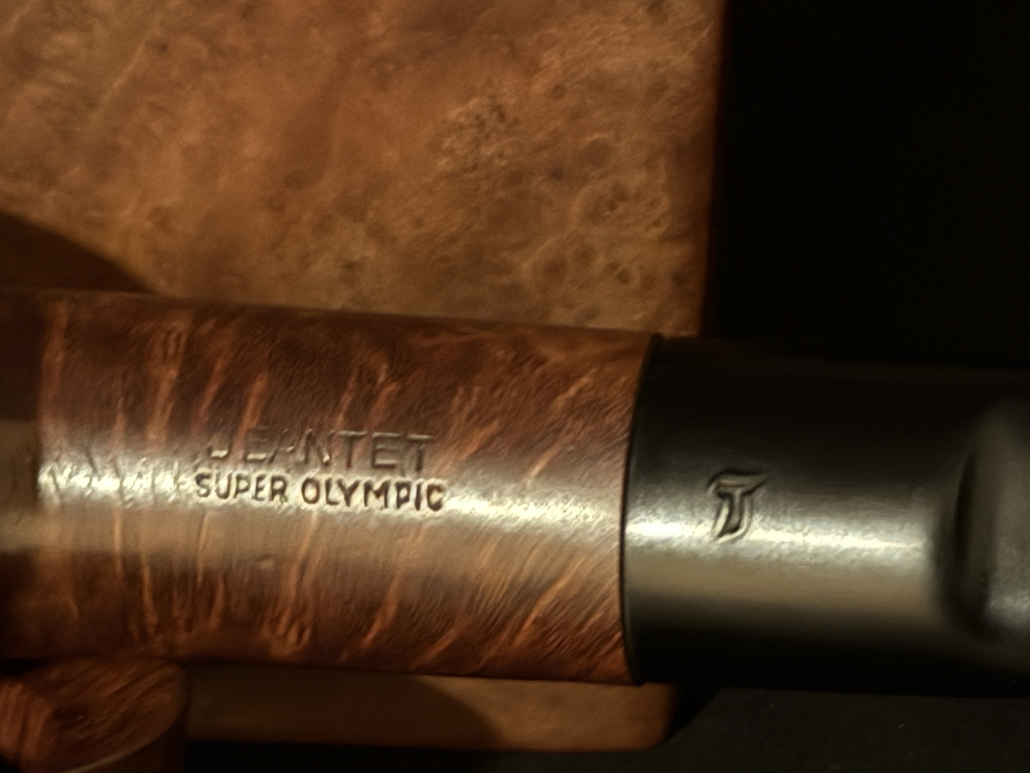 Jeantet Super Olympic Dublin Smooth Straight Estate Pipe, St. Claude France 10
