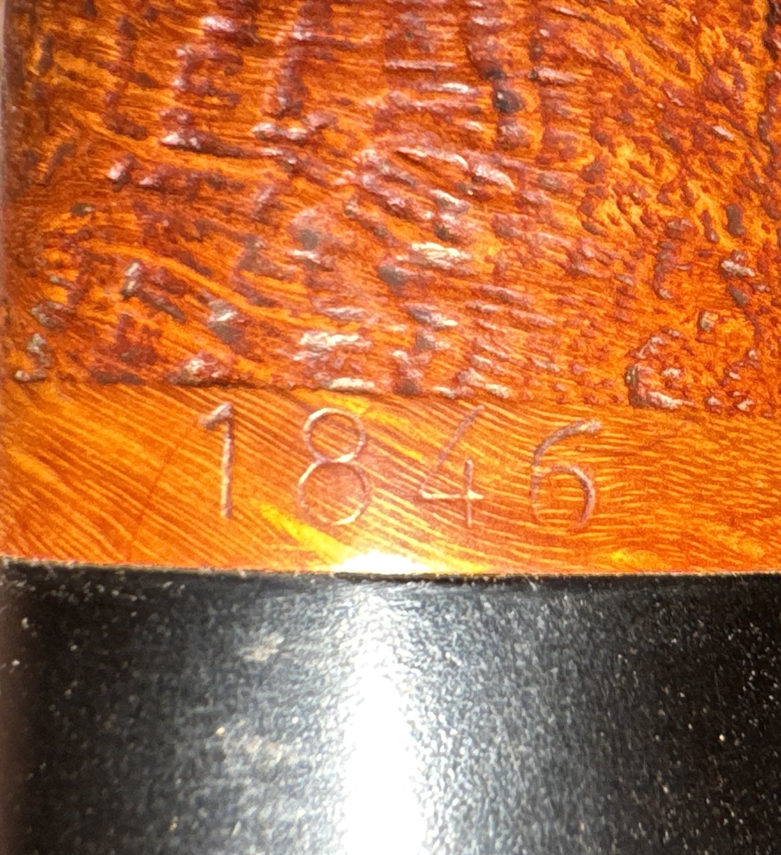 Kriswill Bernadotte Handmade Denmark Sandblast Straight Dublin Pot Vulcanite Fishtail Mouthpiece Estate Pipe 10