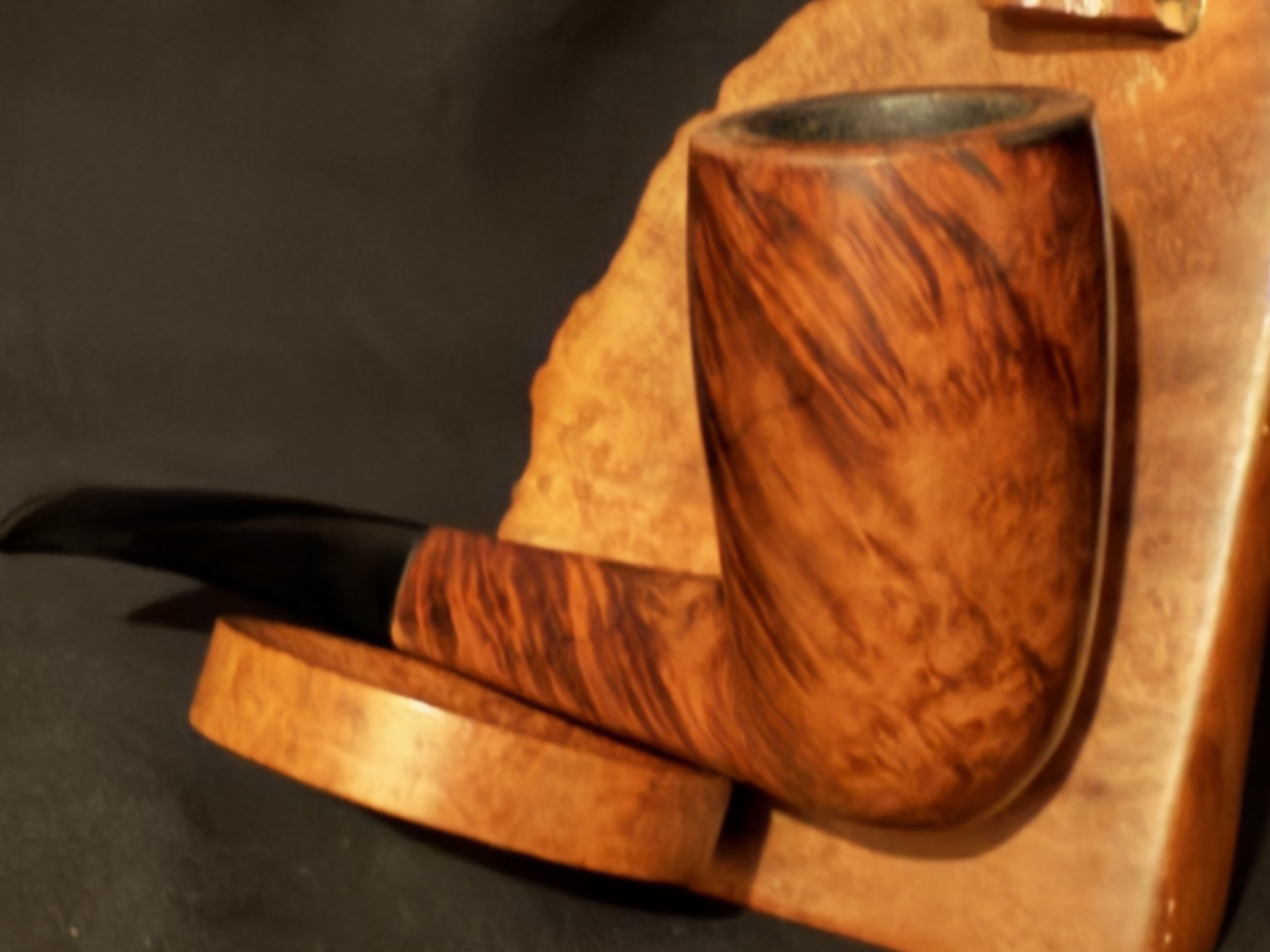 Kriswill Bernadotte 15 Smooth Straight Chimney Estate Pipe - Danish Briar 7