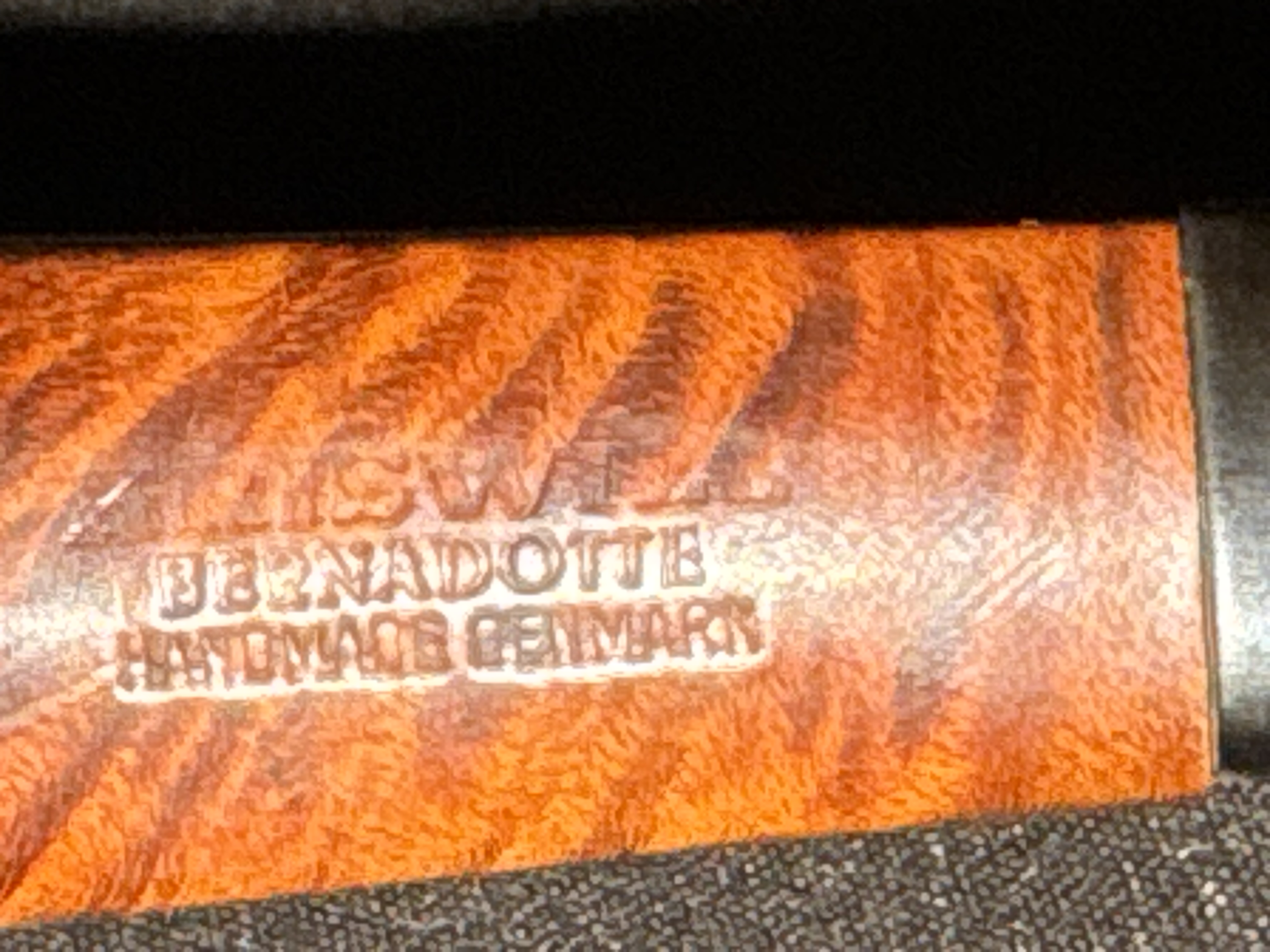 Kriswill Bernadotte 15 Smooth Straight Chimney Estate Pipe - Danish Briar 15