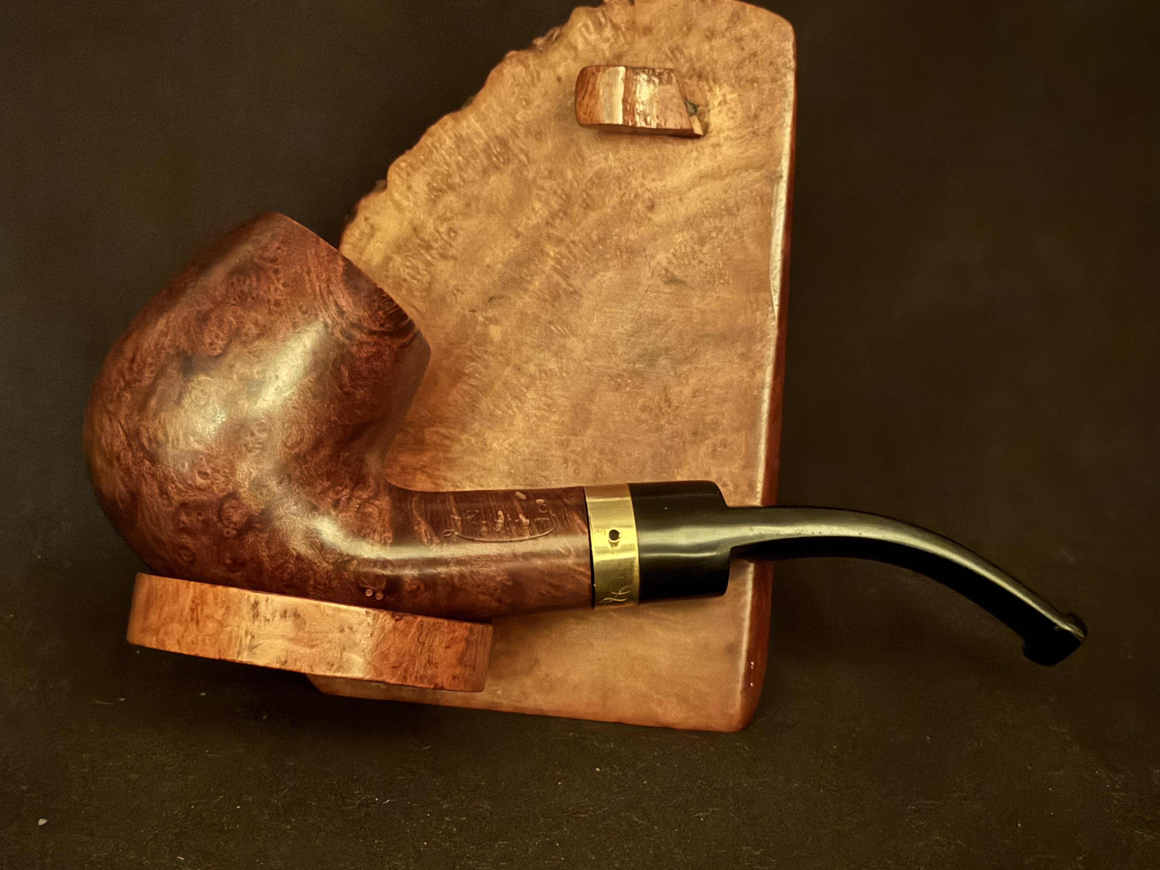 Lindstrom Bent Billiard Estate Pipe 3