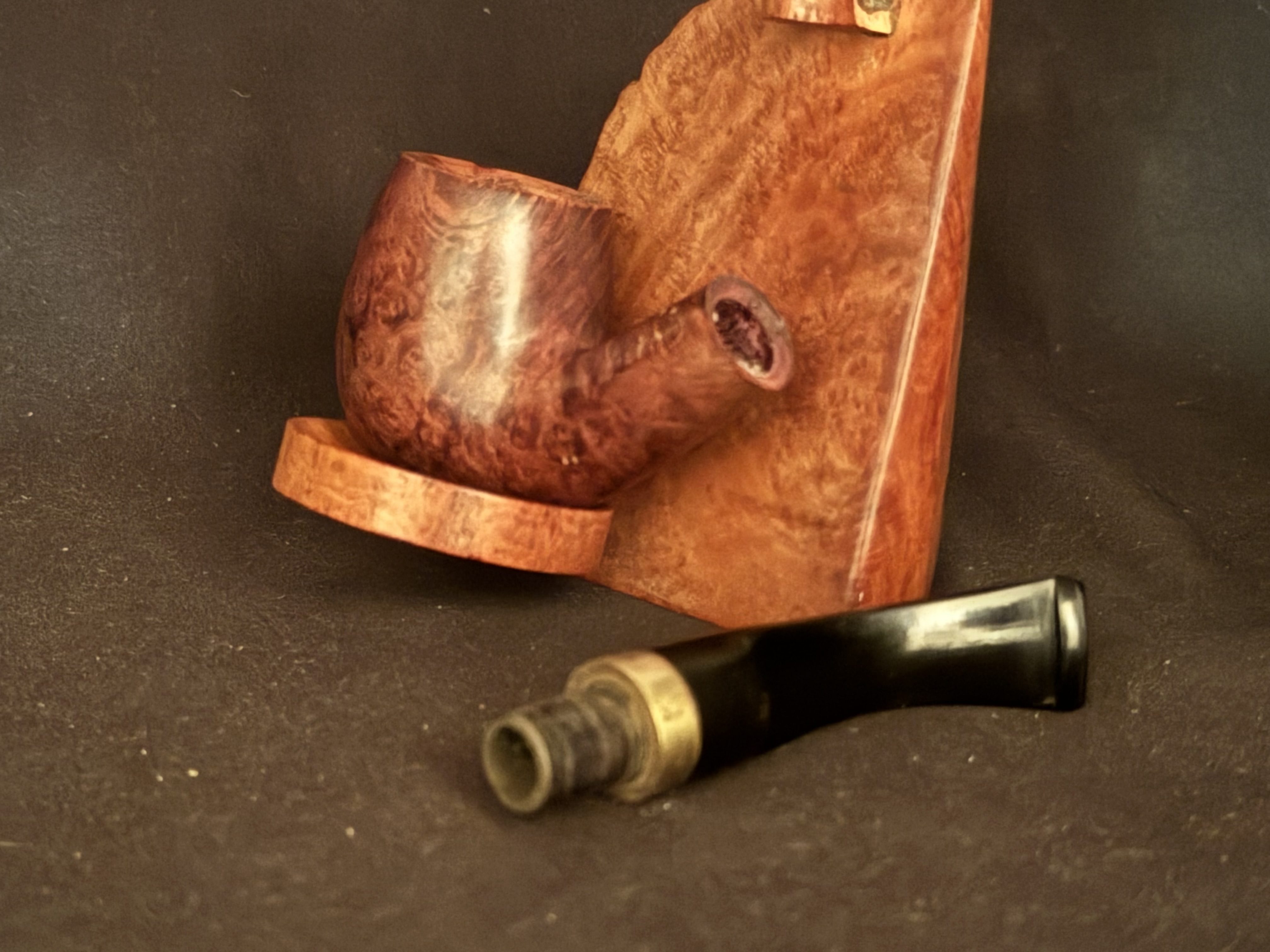 Lindstrom Bent Billiard Estate Pipe 9