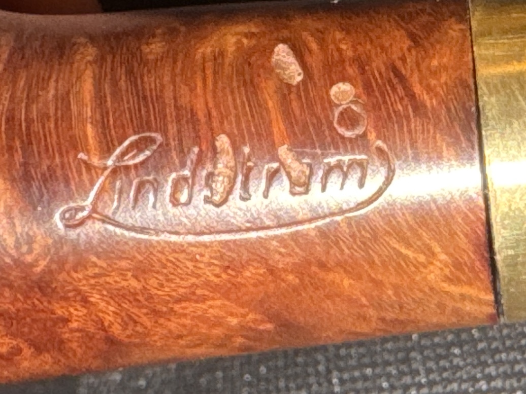 Lindstrom Bent Billiard Estate Pipe 10