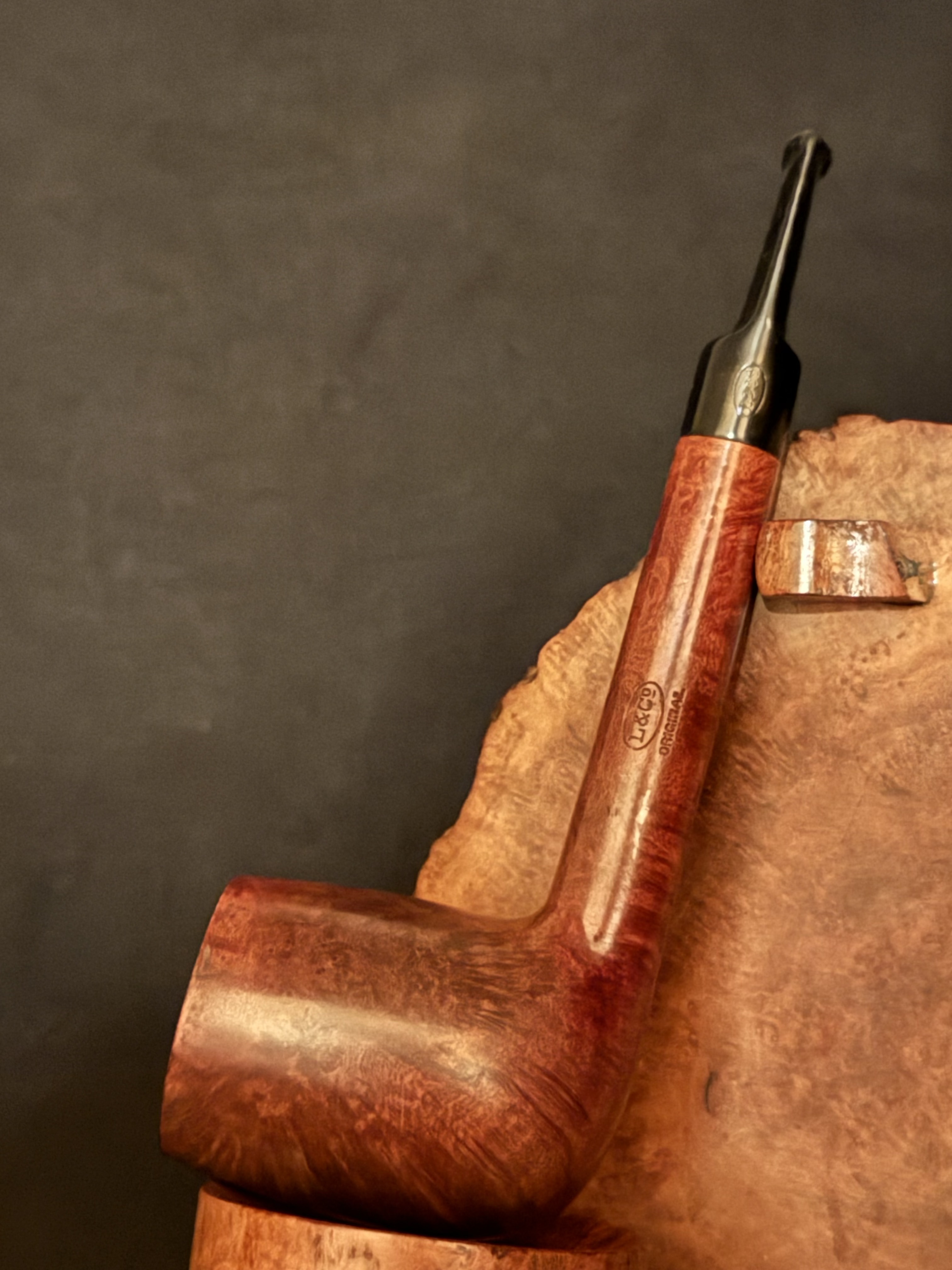 Loewe Original Inverness Smooth Lovat Estate Pipe, Vest Pocket Size, Smoked Once 2