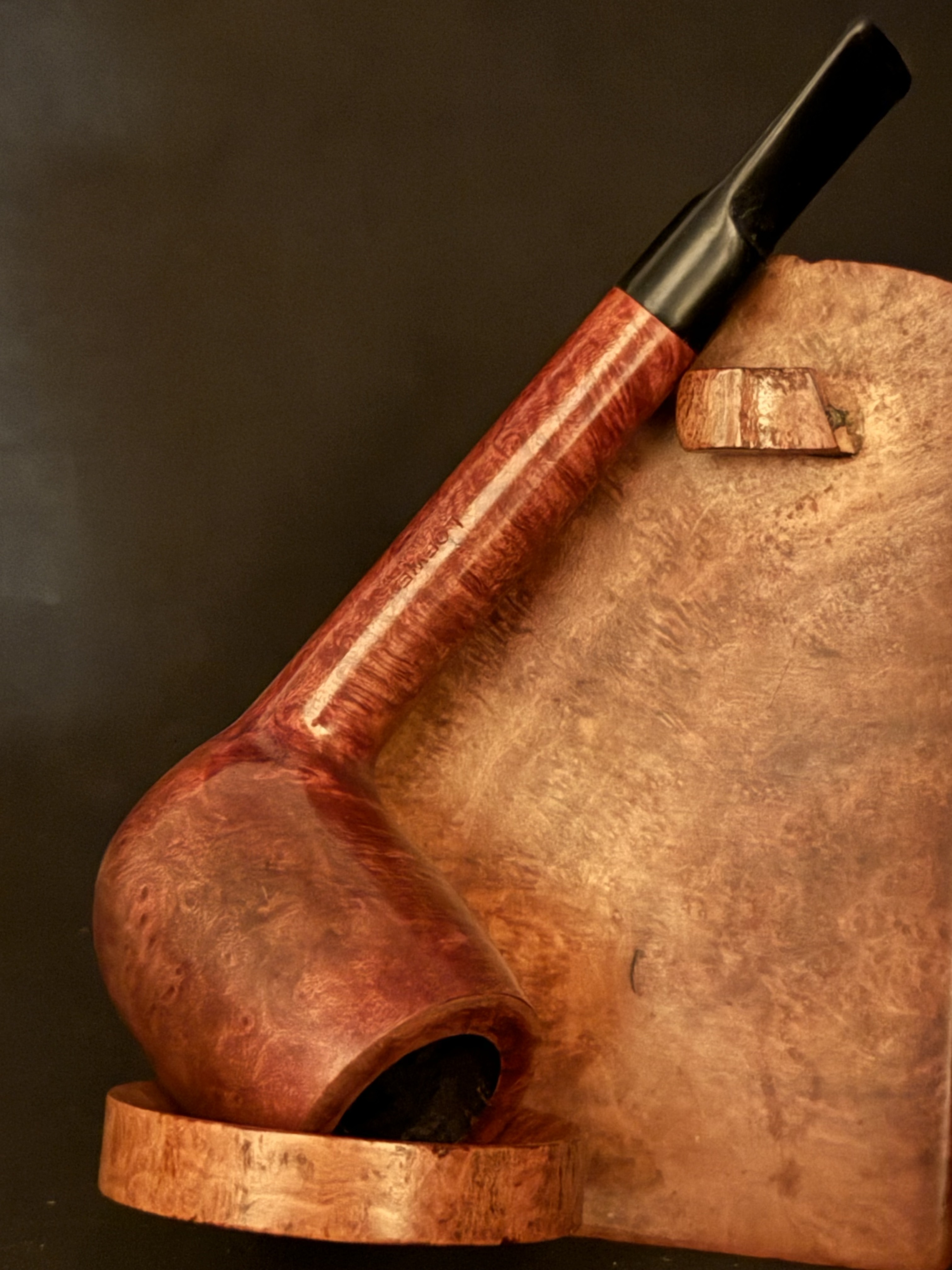 Loewe Original Inverness Smooth Lovat Estate Pipe, Vest Pocket Size, Smoked Once 3