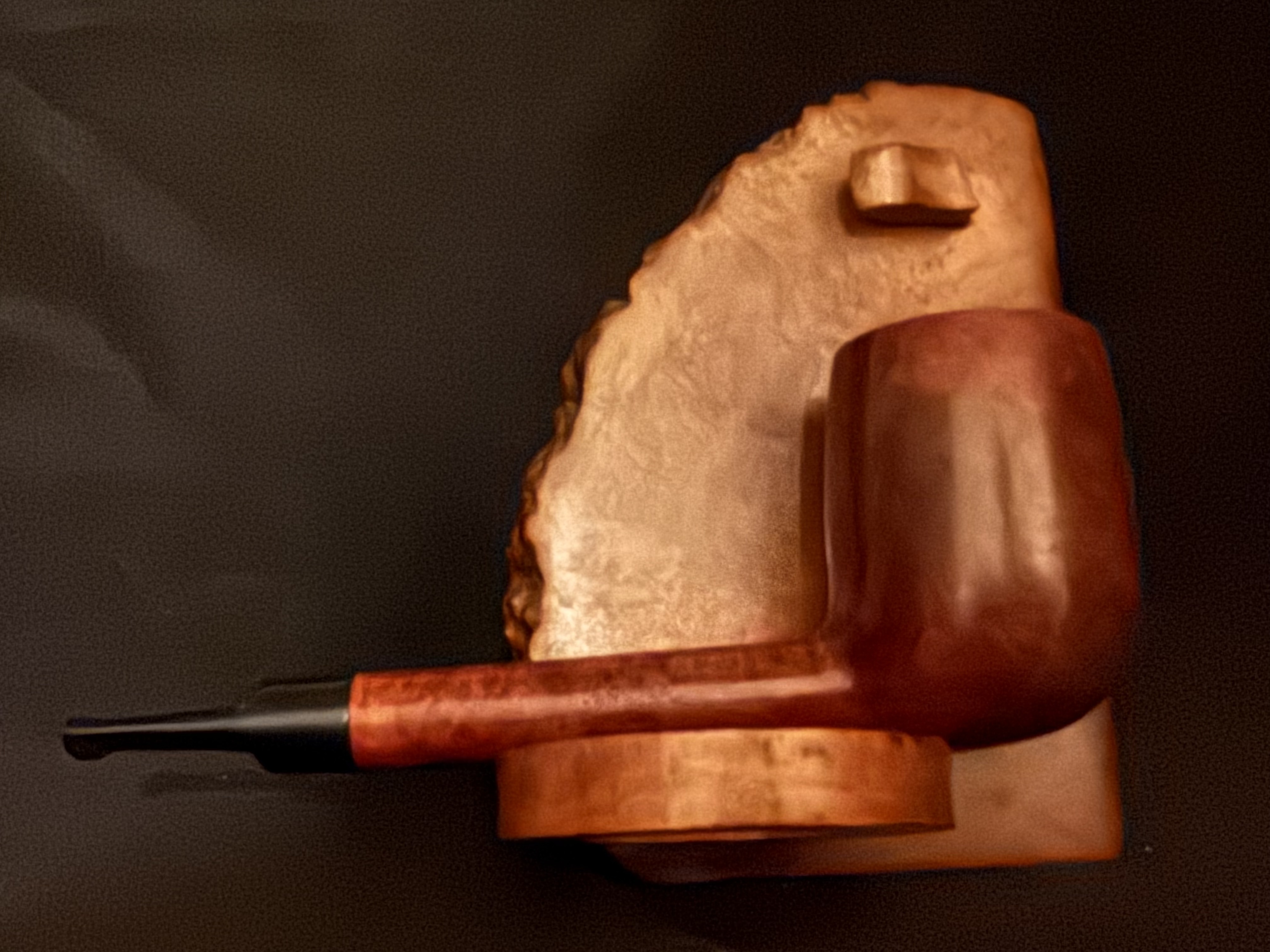 Loewe Original Inverness Smooth Lovat Estate Pipe, Vest Pocket Size, Smoked Once 5