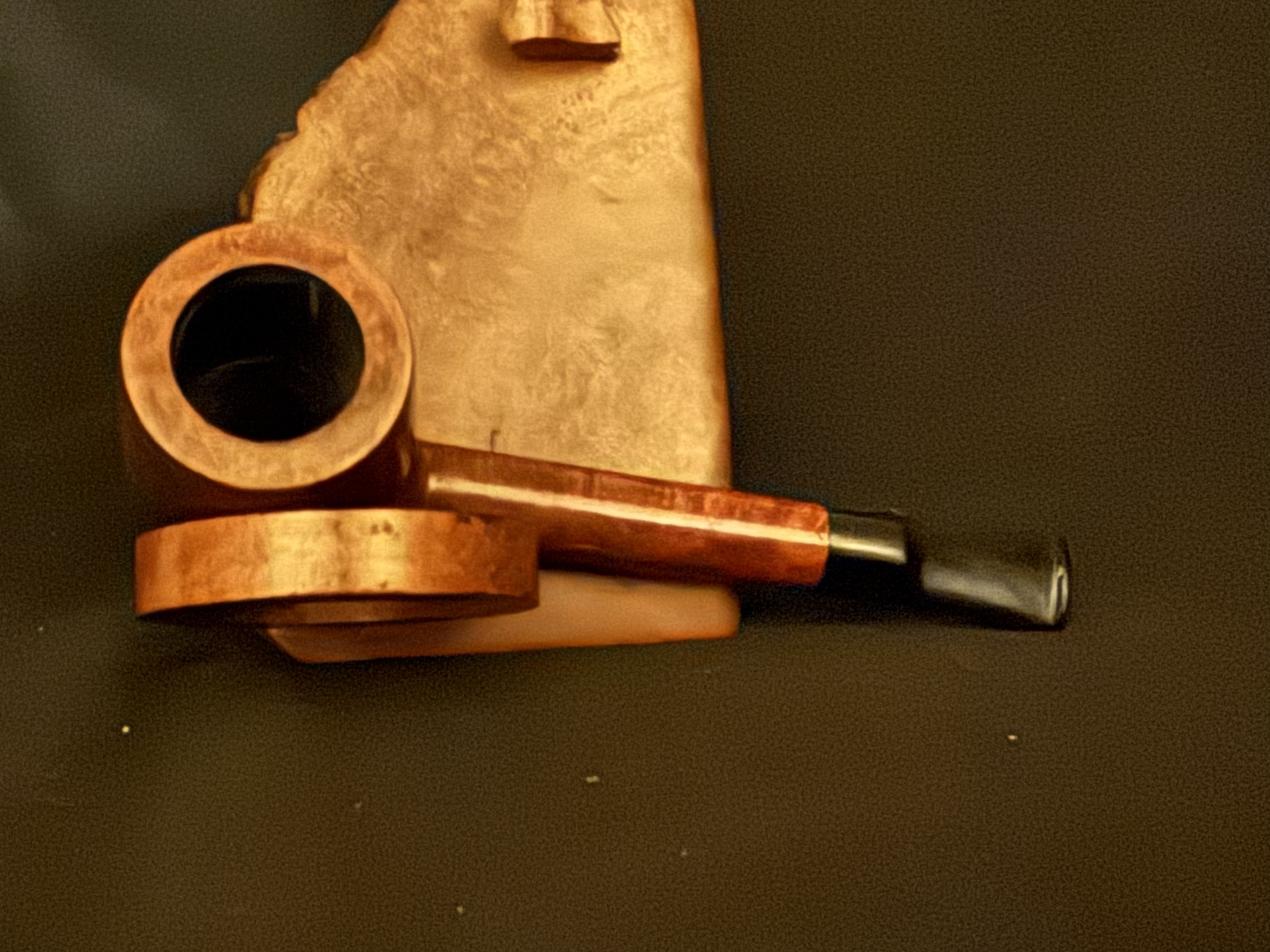 Loewe Original Inverness Smooth Lovat Estate Pipe, Vest Pocket Size, Smoked Once 6