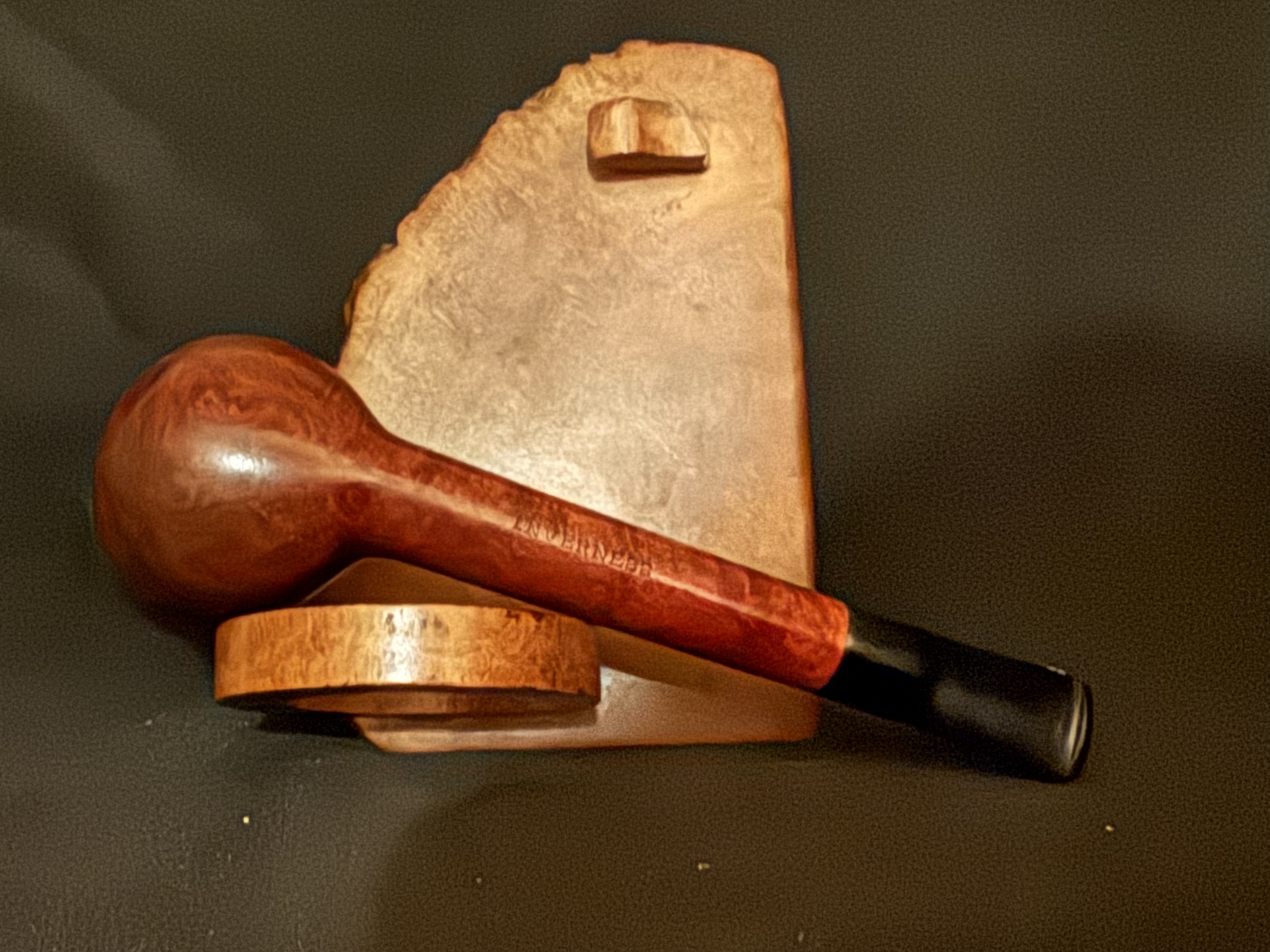 Loewe Original Inverness Smooth Lovat Estate Pipe, Vest Pocket Size, Smoked Once 7