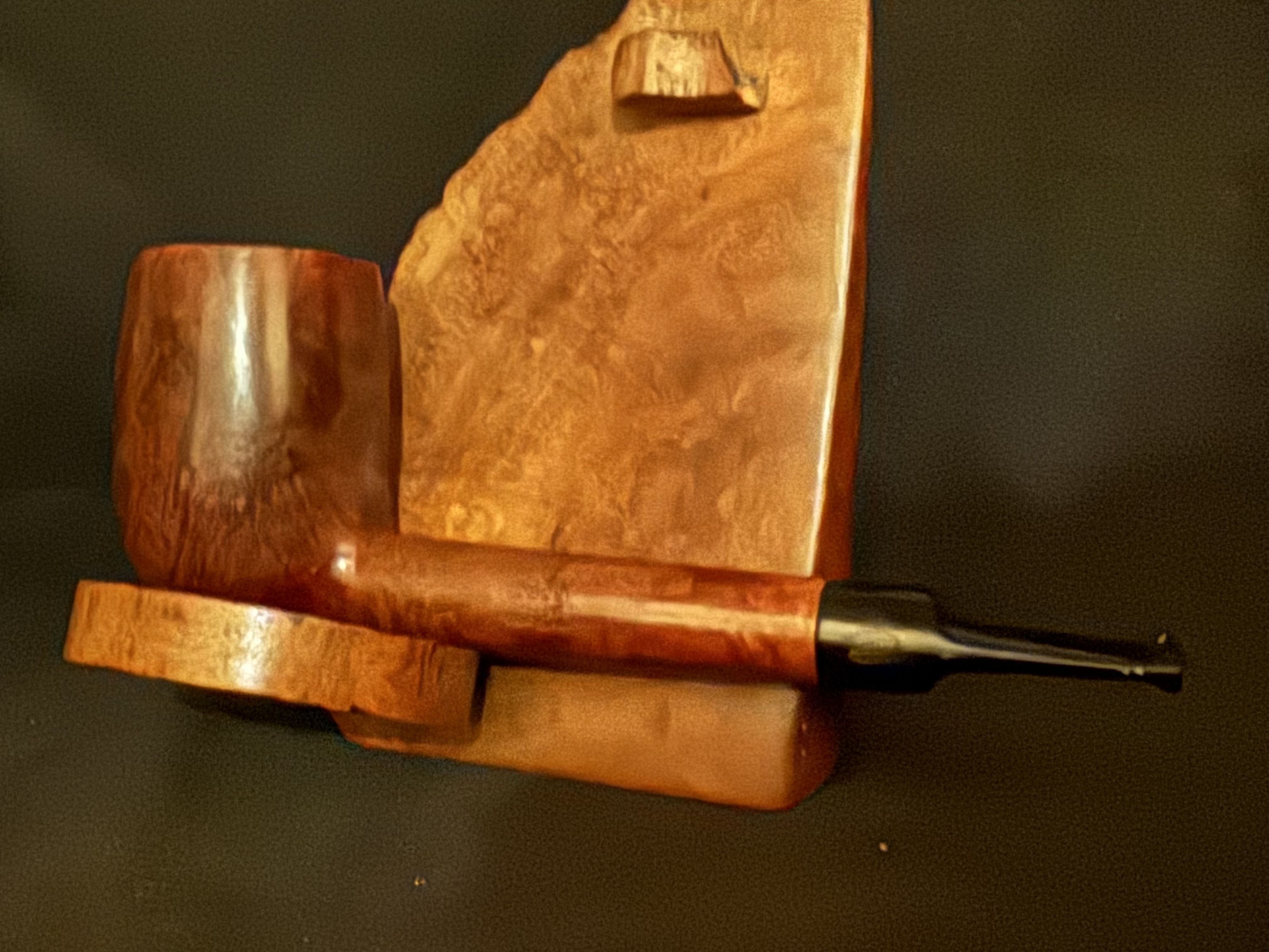 Loewe Original Inverness Smooth Lovat Estate Pipe, Vest Pocket Size, Smoked Once 9