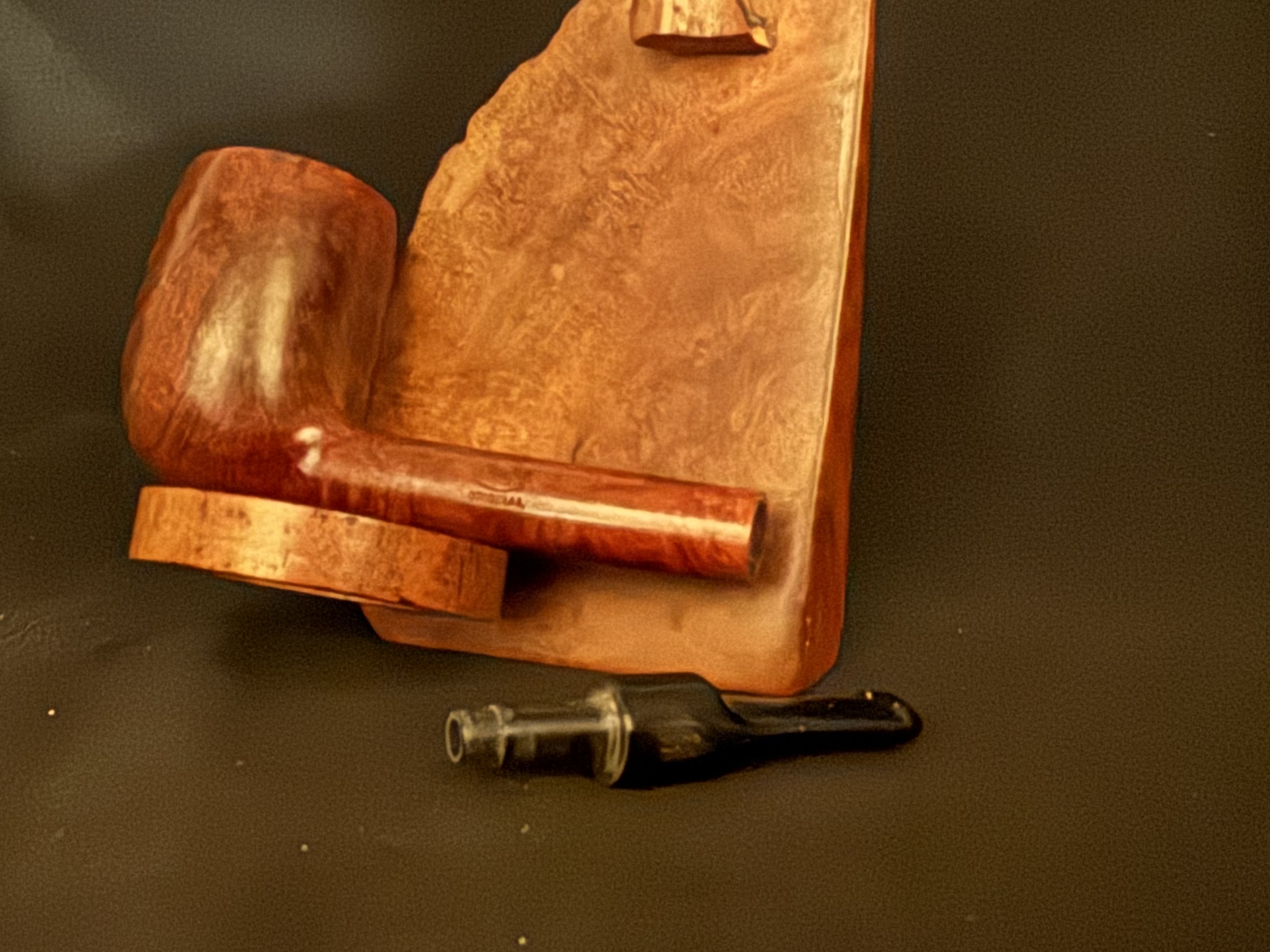 Loewe Original Inverness Smooth Lovat Estate Pipe, Vest Pocket Size, Smoked Once 10
