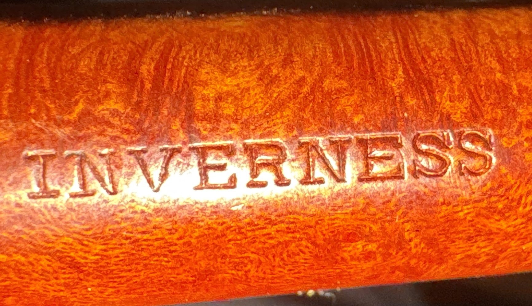 Loewe Original Inverness Smooth Lovat Estate Pipe, Vest Pocket Size, Smoked Once 12