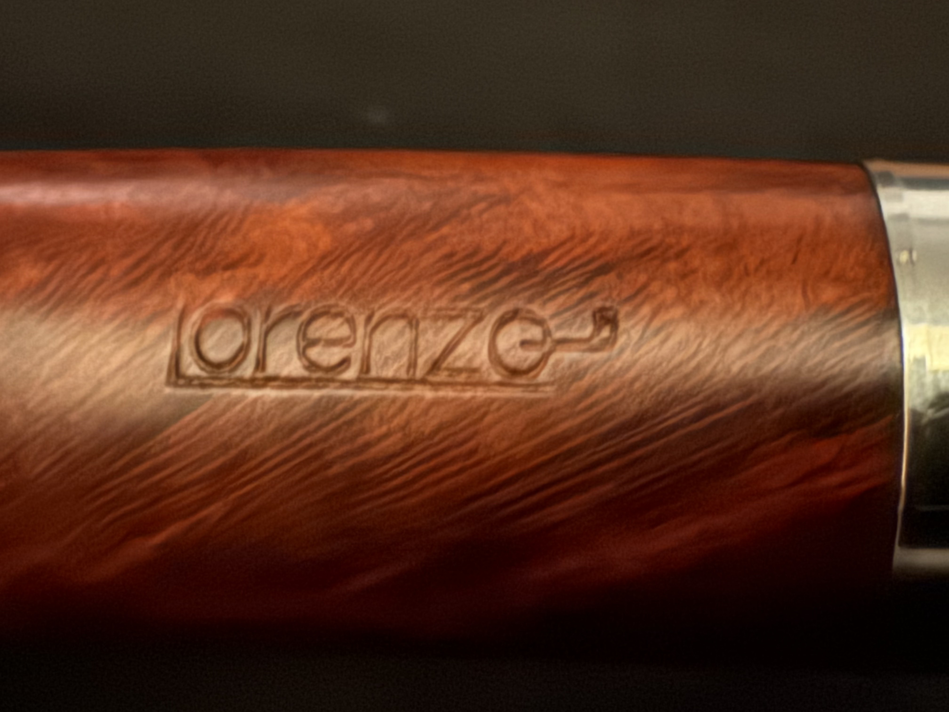 Lorenzo Prato 8583 Smooth Straight Billiard Estate Pipe, Vulcanite Saddle Stem 11