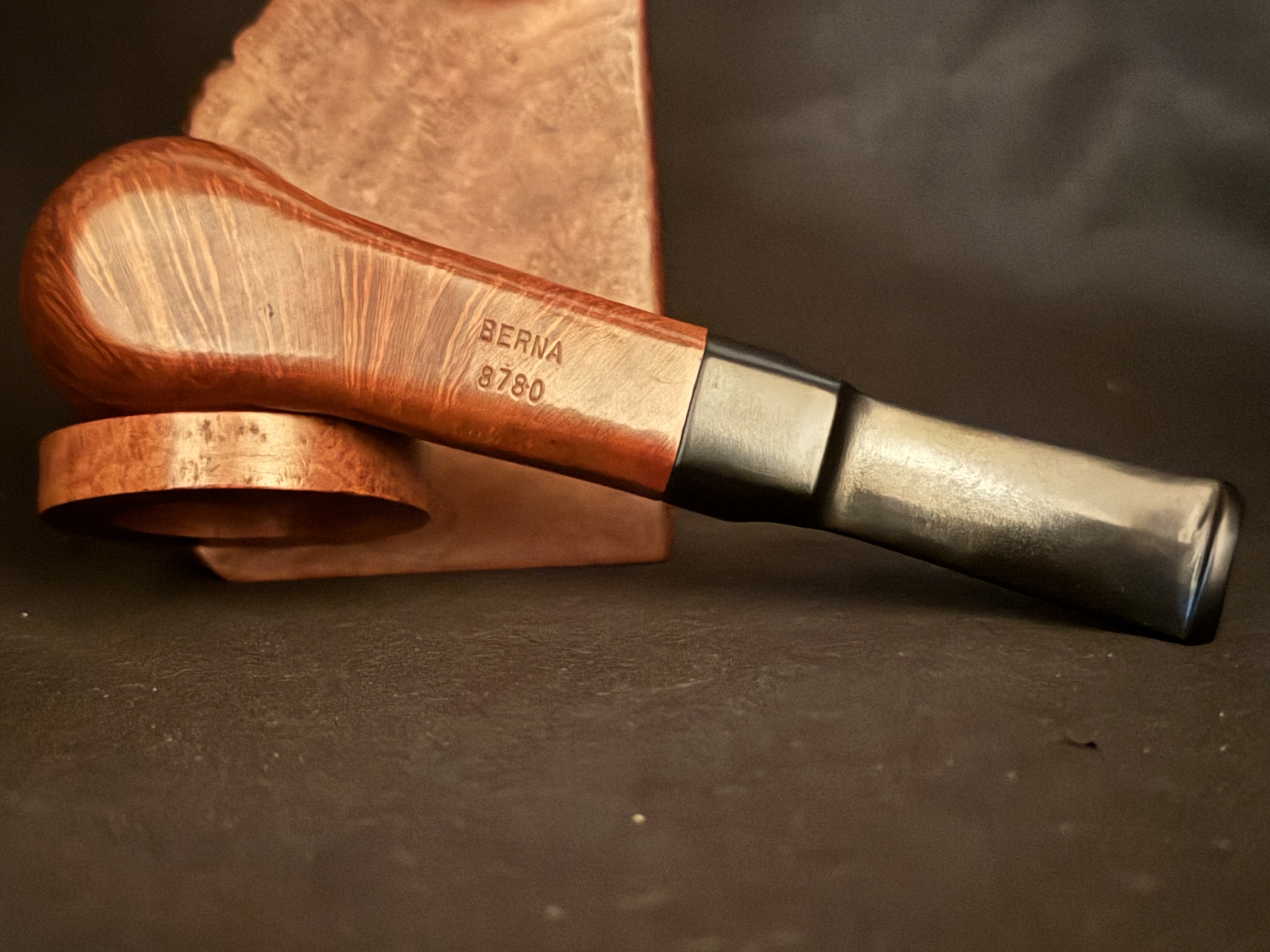 Berna 8780Lorenzo Straight Billiard Estate Pipe 6