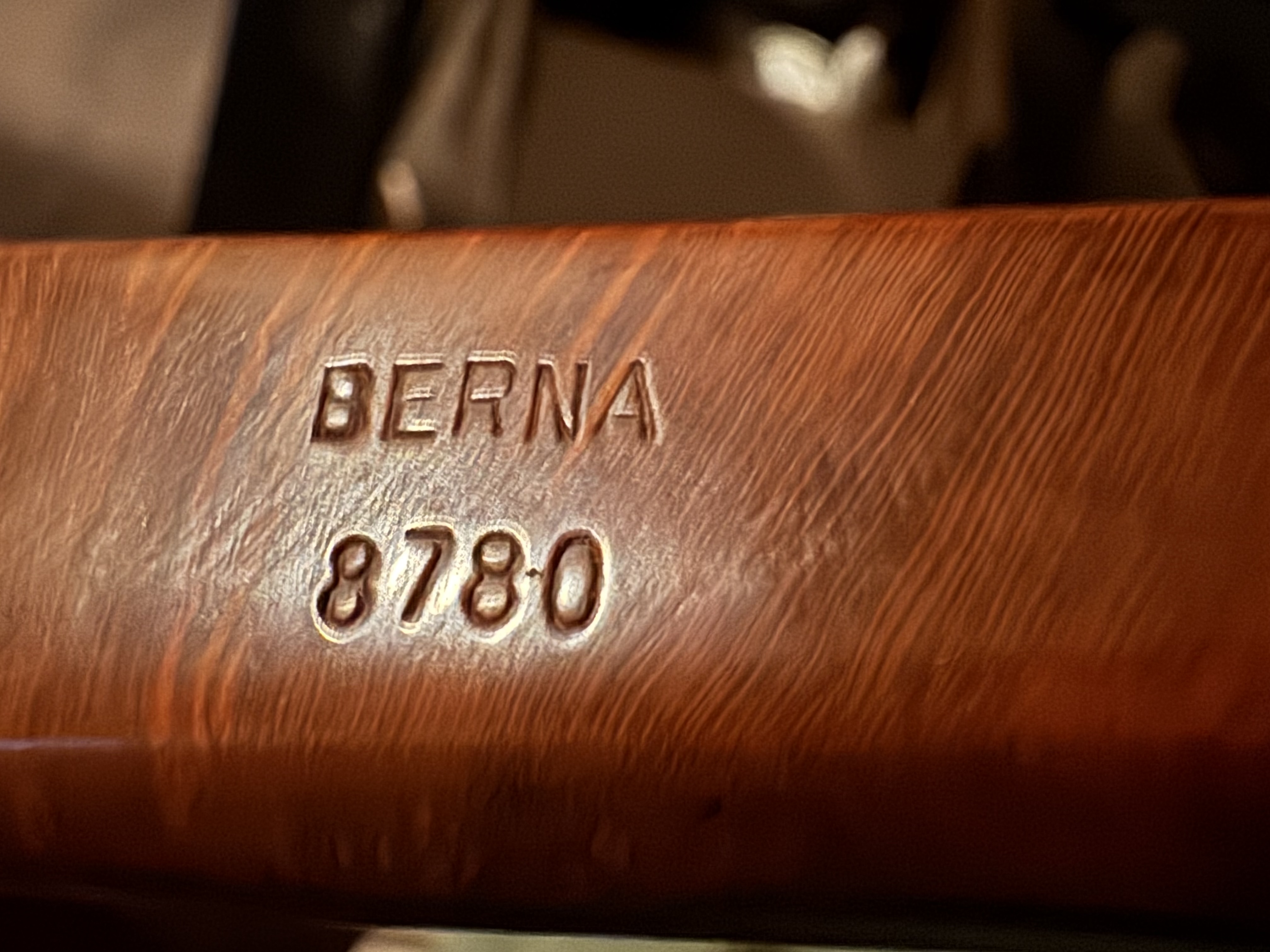 Berna 8780Lorenzo Straight Billiard Estate Pipe 10