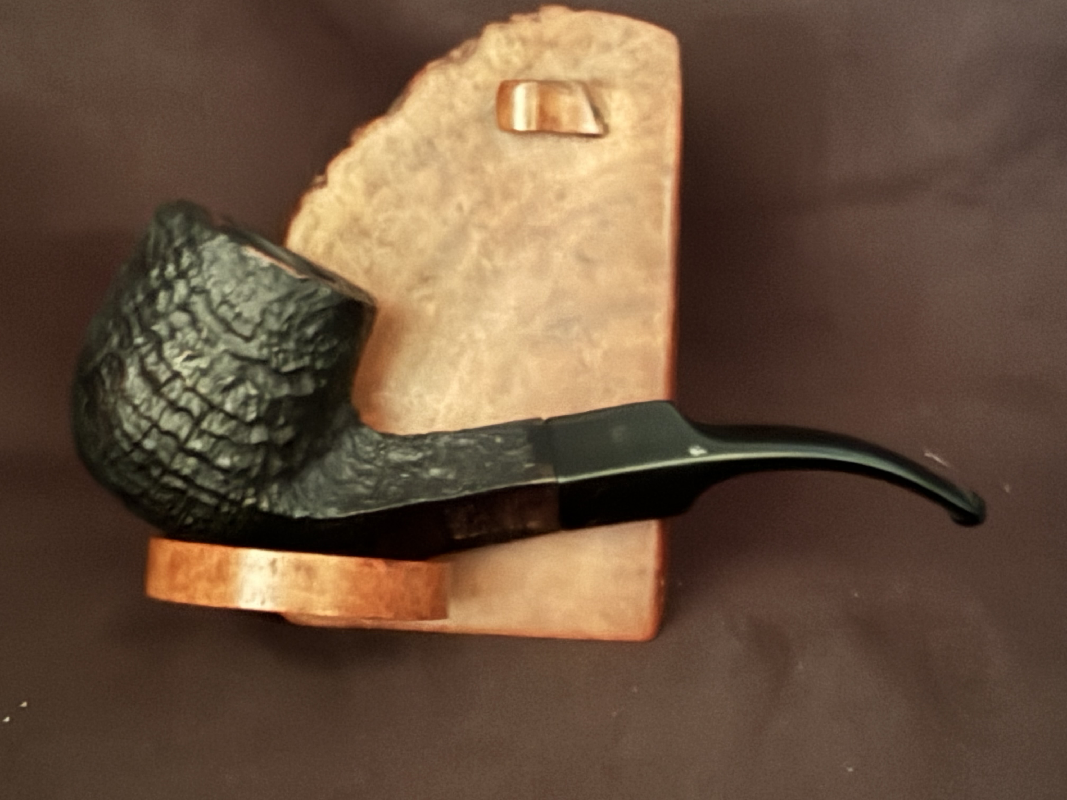 Masta of London 810 Bent Billiard Estate Pipe 4