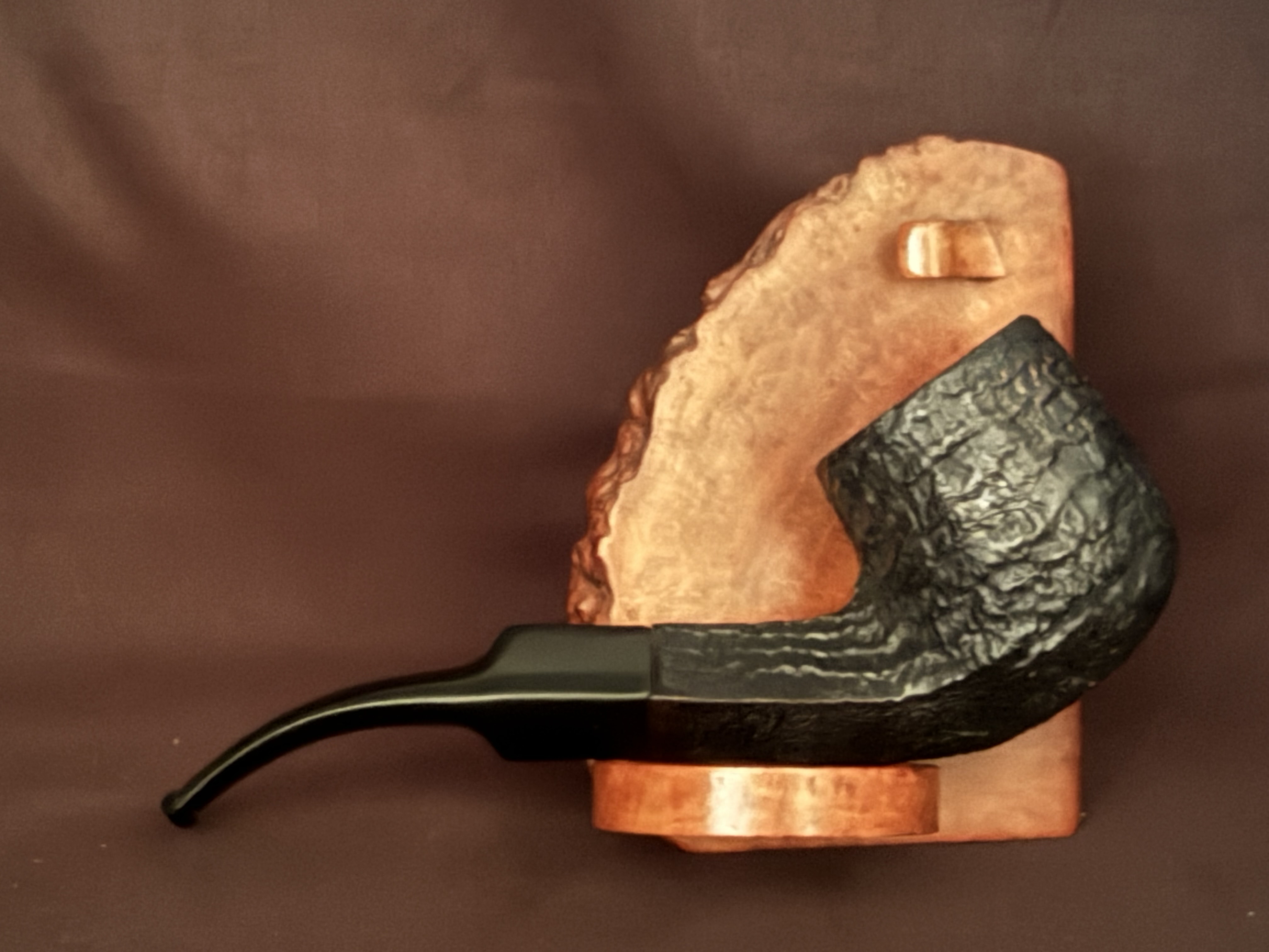 Masta of London 810 Bent Billiard Estate Pipe 5