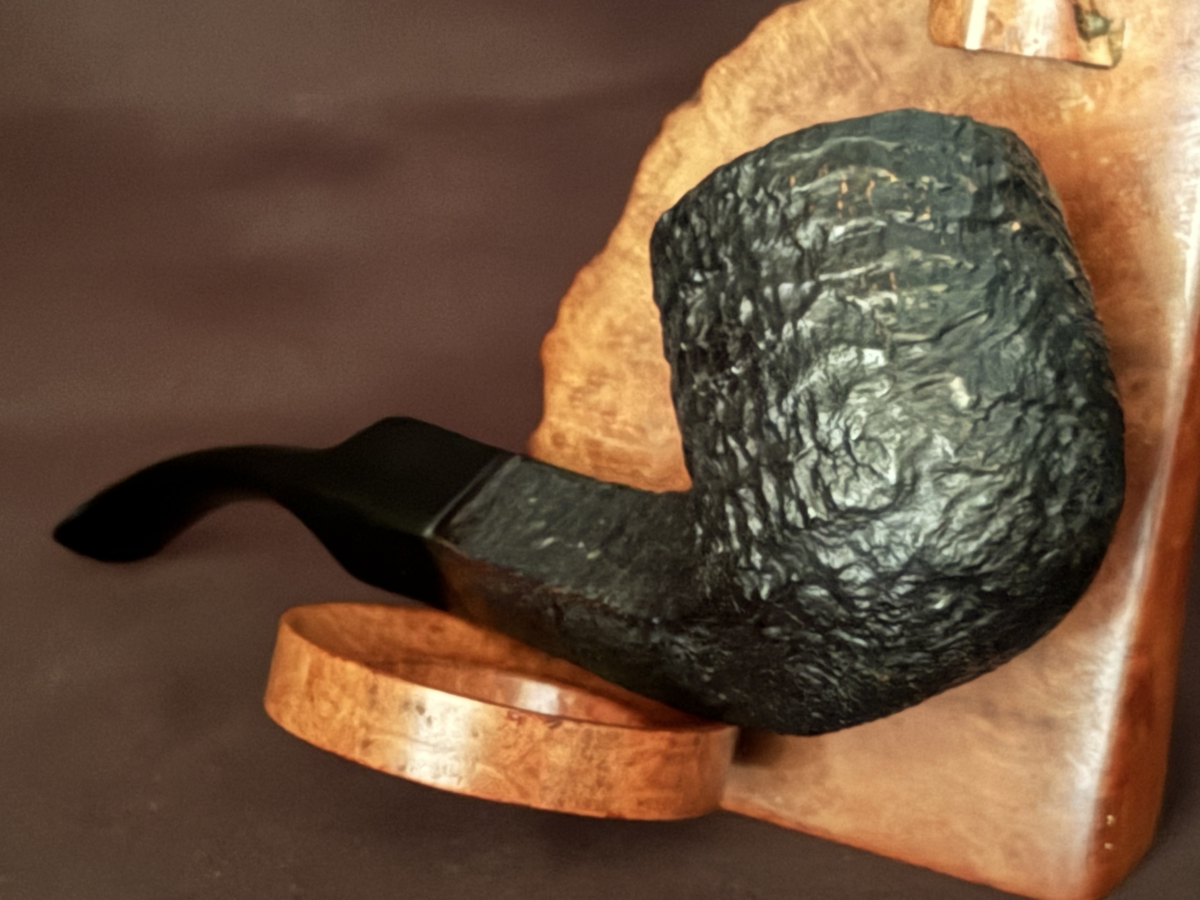 Masta of London 810 Bent Billiard Estate Pipe 8