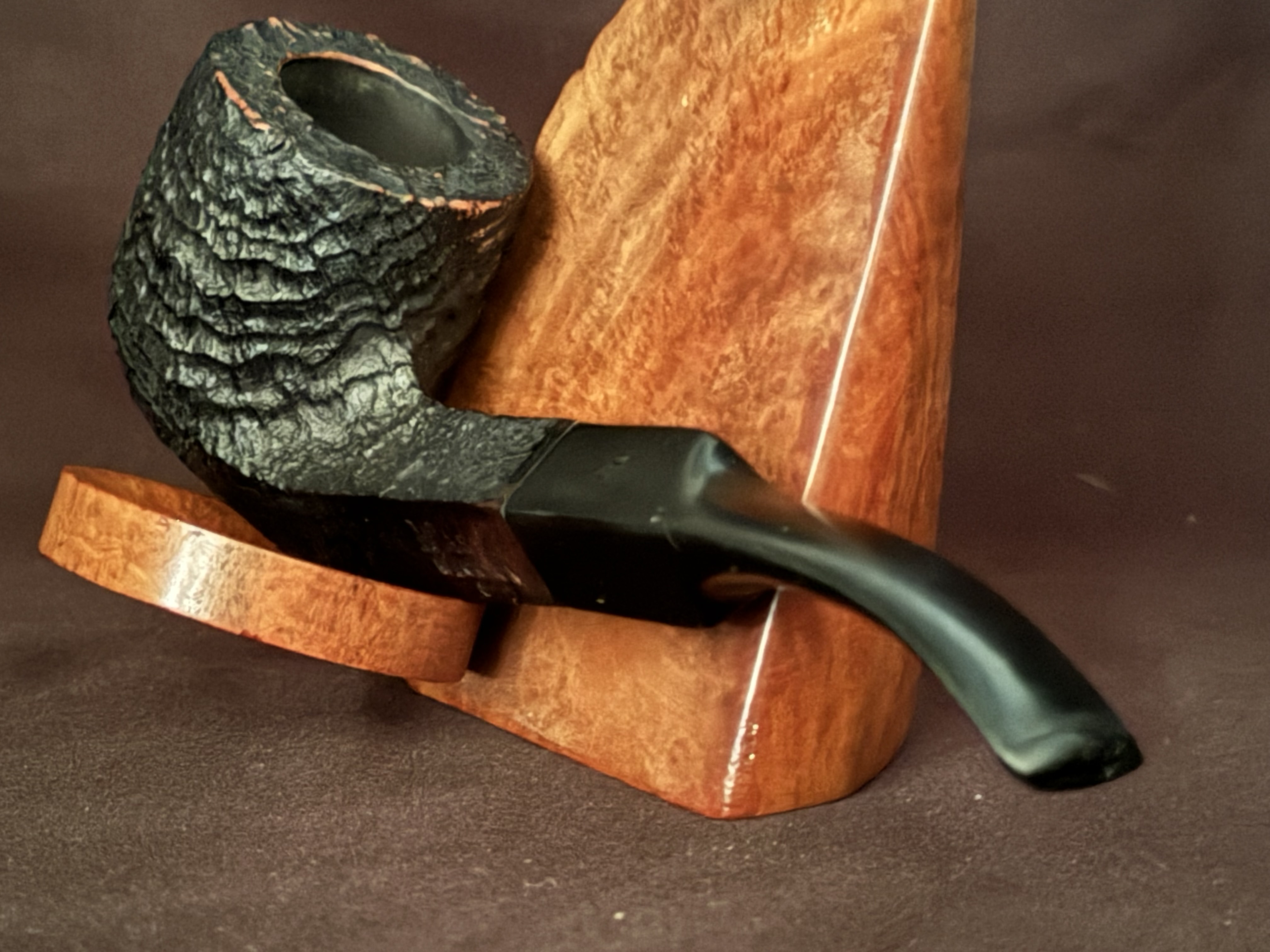 Masta of London 810 Bent Billiard Estate Pipe 9