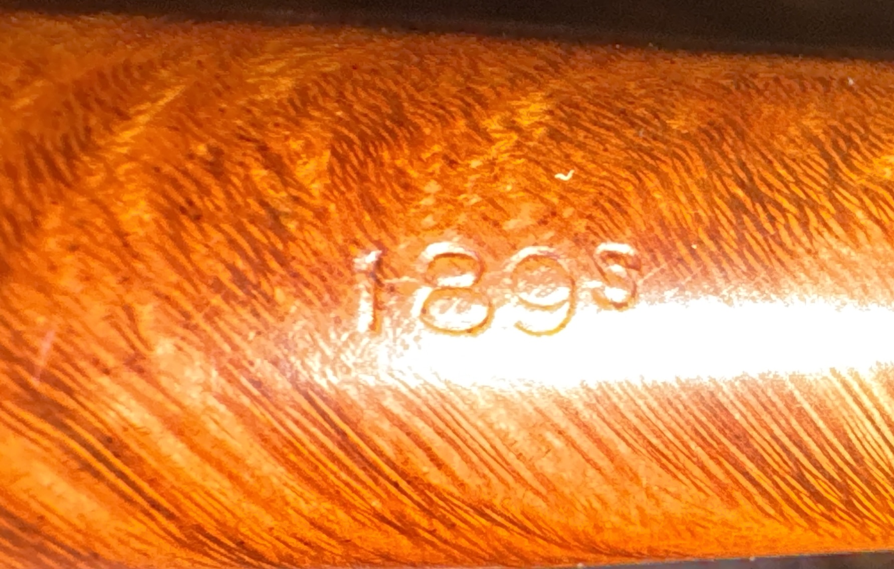 Masta 189S Large Smooth Bent Billiard Estate Pipe, 9mm Filter, Vulcanite Saddle Stem, Fishtail Bit, Made in London England 11
