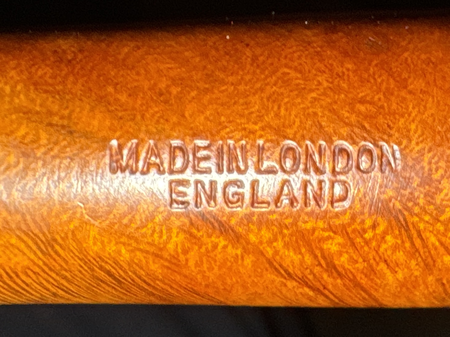 Masta 189S Large Smooth Bent Billiard Estate Pipe, 9mm Filter, Vulcanite Saddle Stem, Fishtail Bit, Made in London England 12