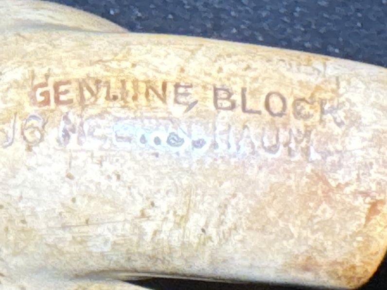 Genuine Block Churchwarden Tanganika 9
