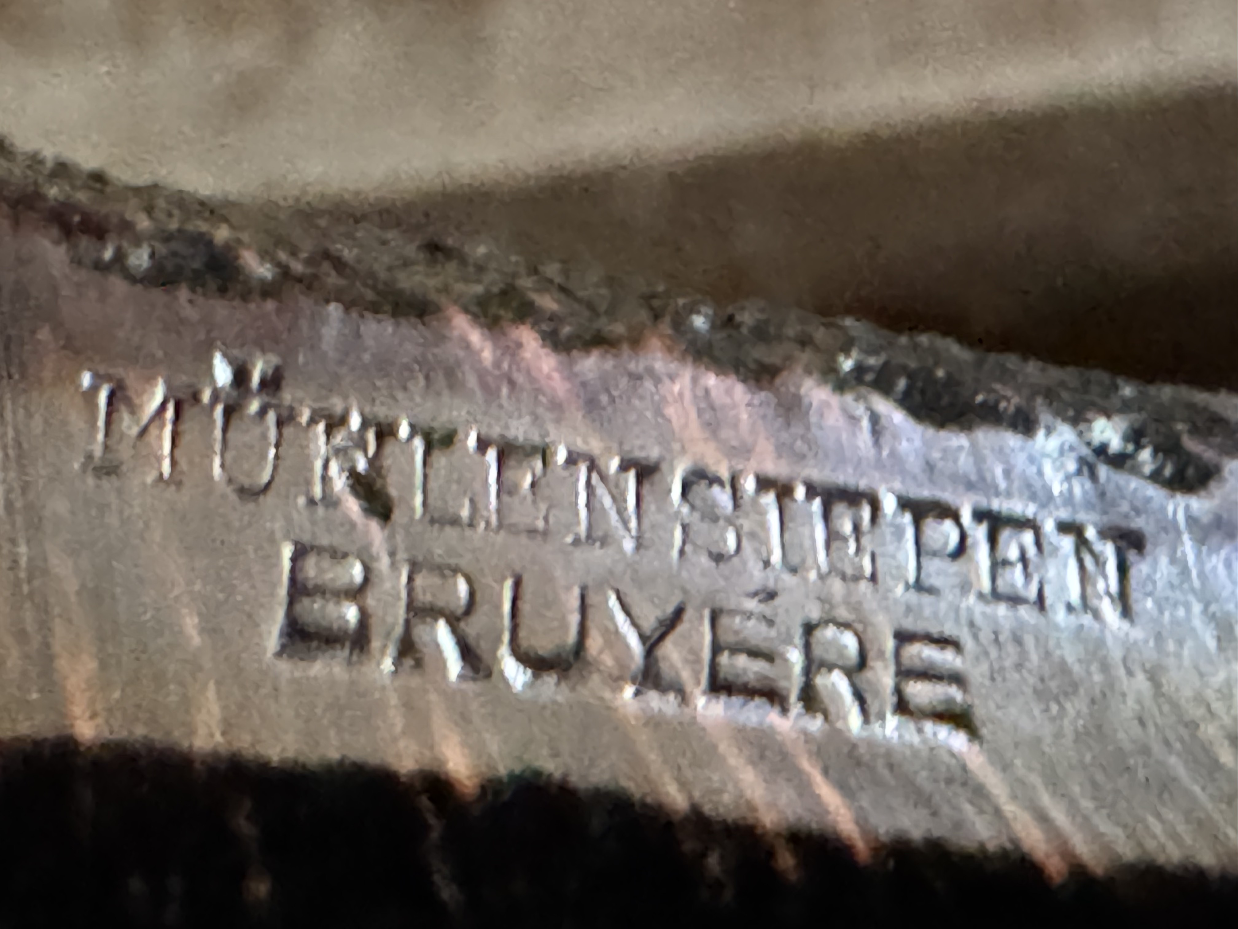 Mhlensiepen Bruyere 1500 Sandblast Straight Horn Estate Pipe 10