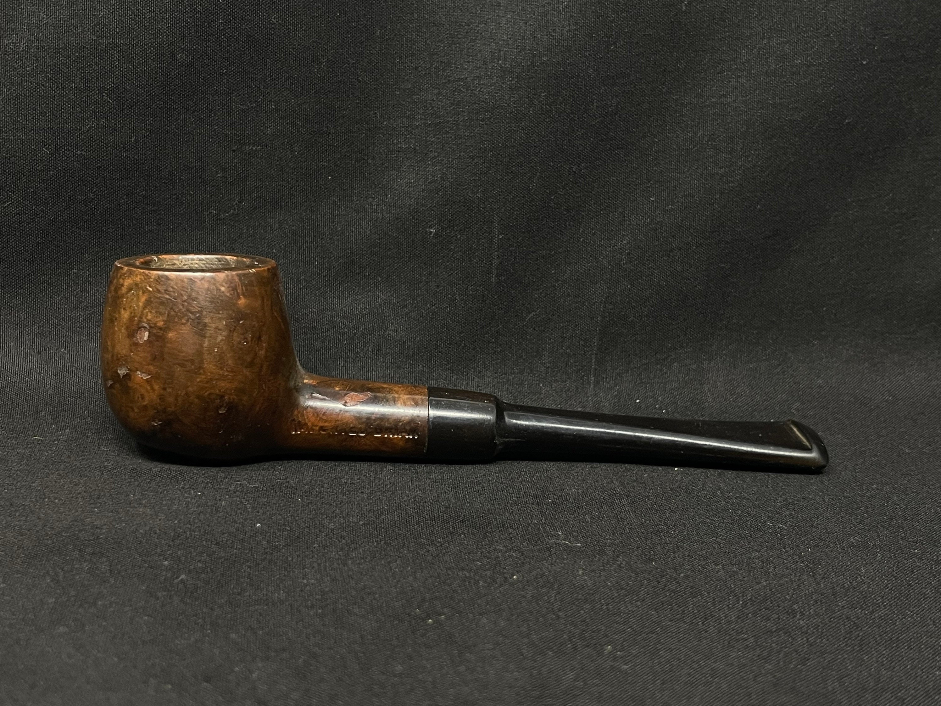 Misc. Estate Imported Briar Smooth Straight Billiard Unsmoked Vest Pocket Tobacco Pipe