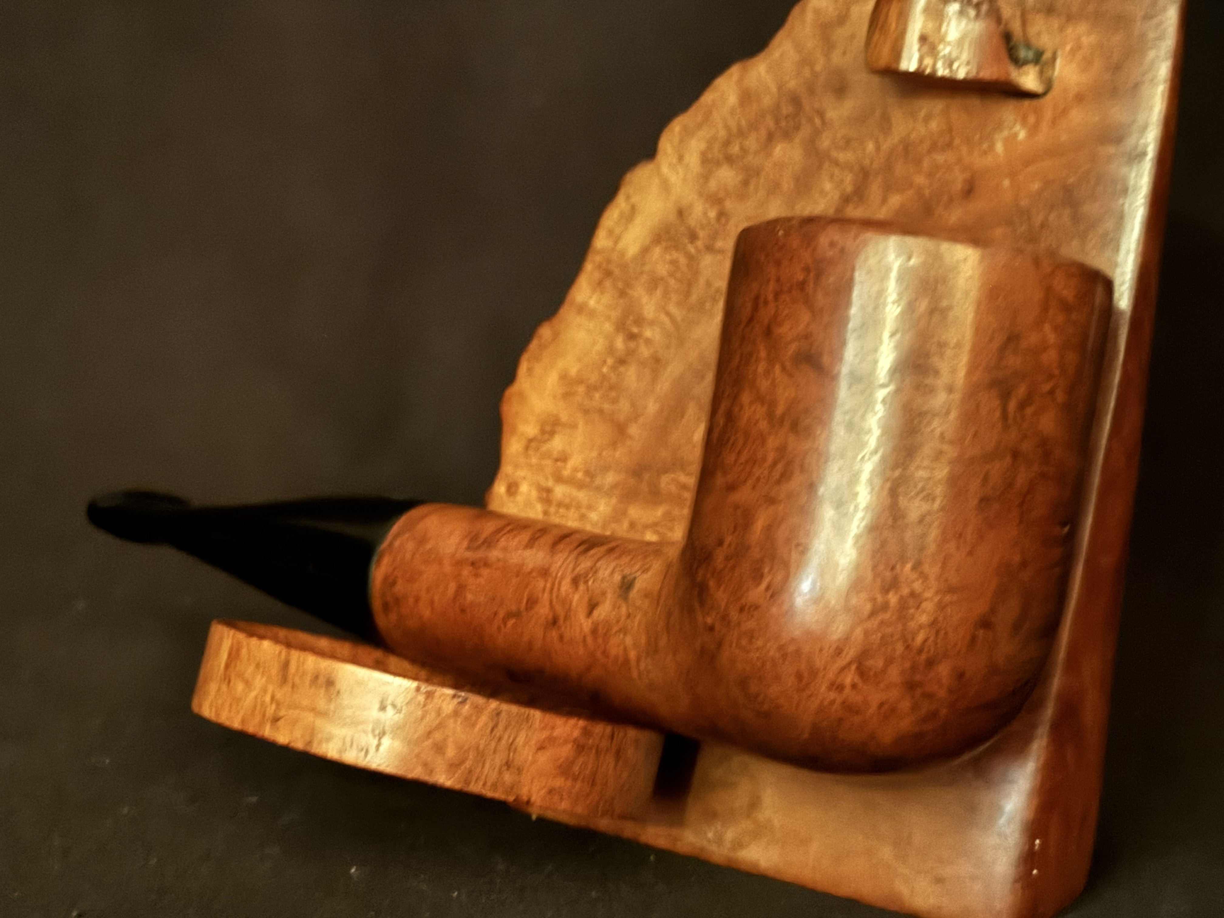 Niemeyer Special Bruyere Short Chubby Billiard Smooth Briar Vulcanite Estate Pipe 9mm 9