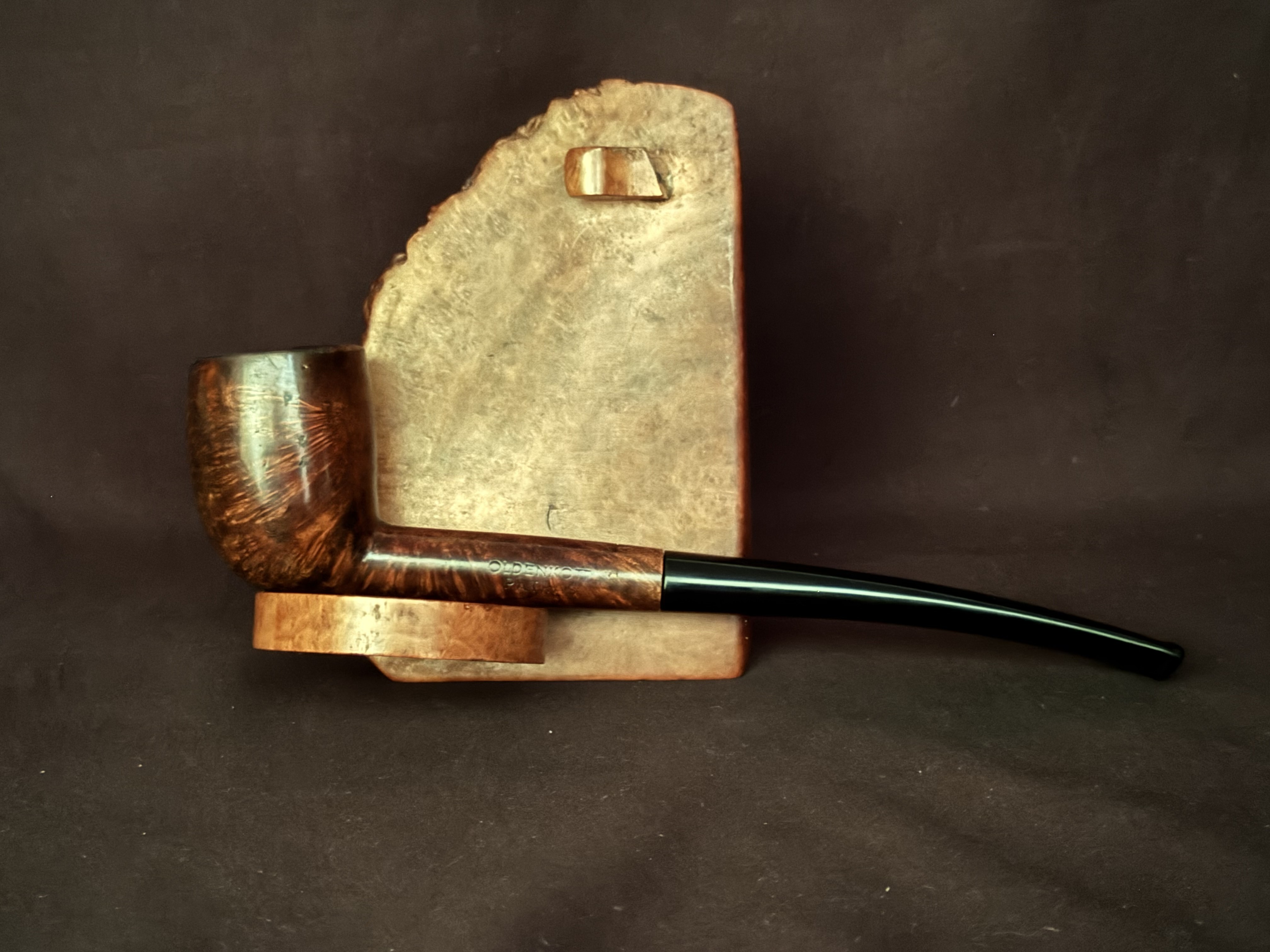 Oldenkott Patras Bruyere Prima 820 Smooth Straight Billiard Estate Pipe 3