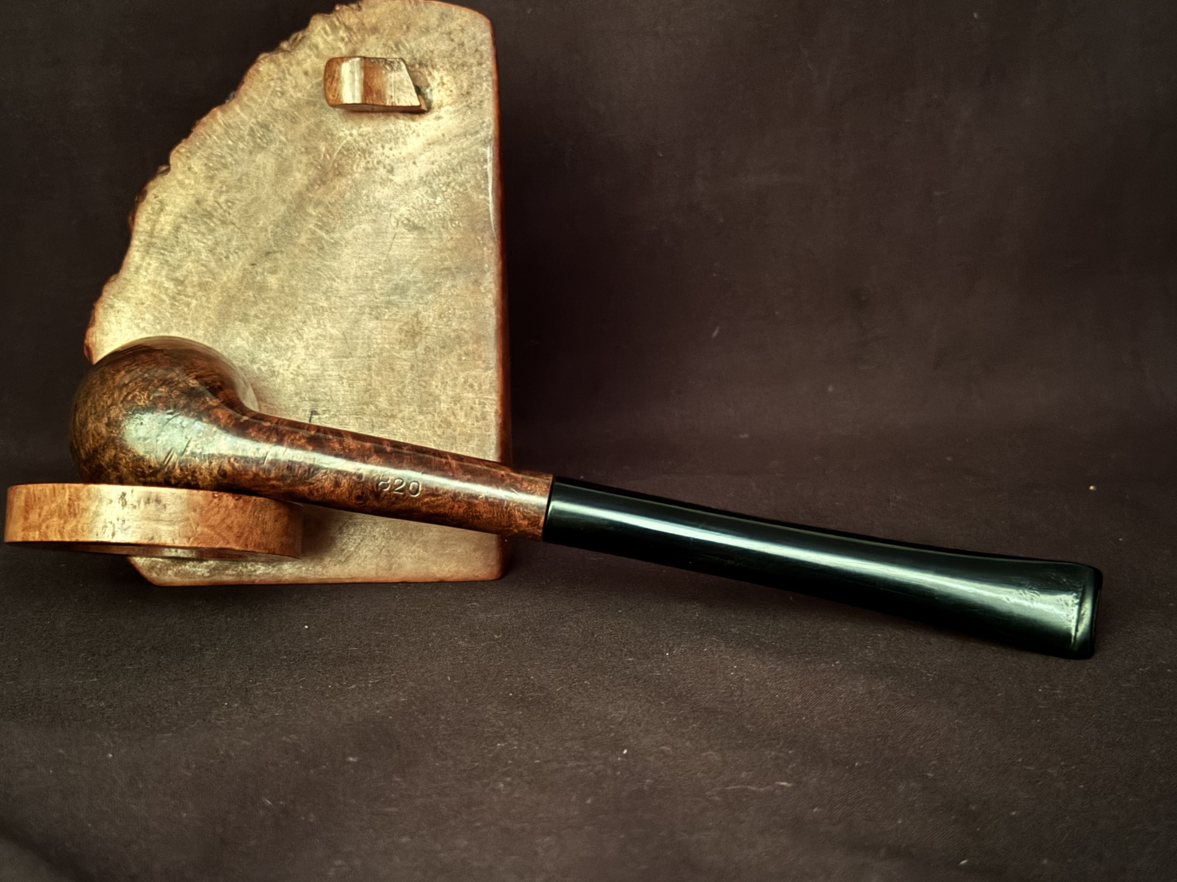 Oldenkott Patras Bruyere Prima 820 Smooth Straight Billiard Estate Pipe 6