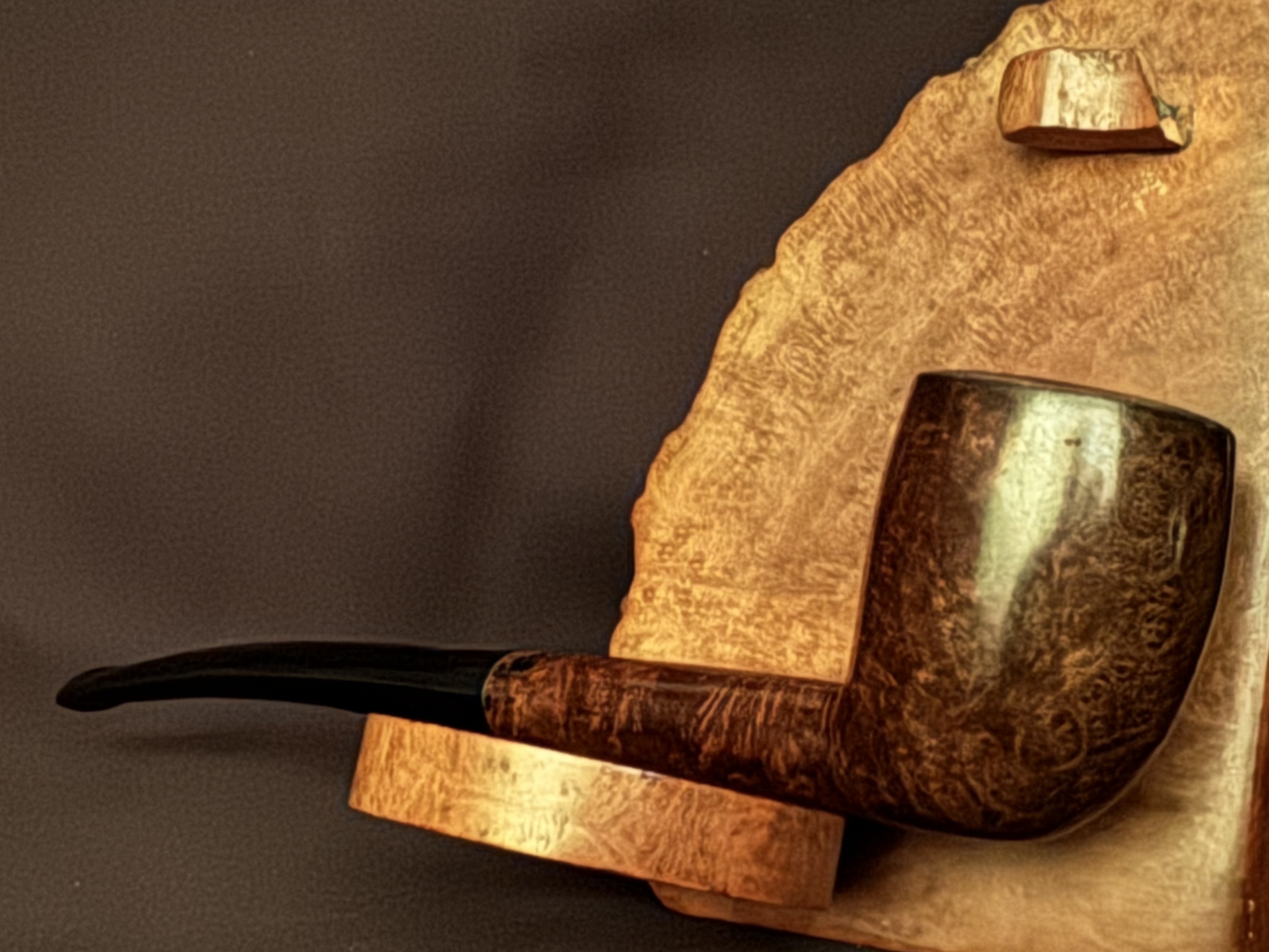 Oldenkott Patras Bruyere Prima 820 Smooth Straight Billiard Estate Pipe 9