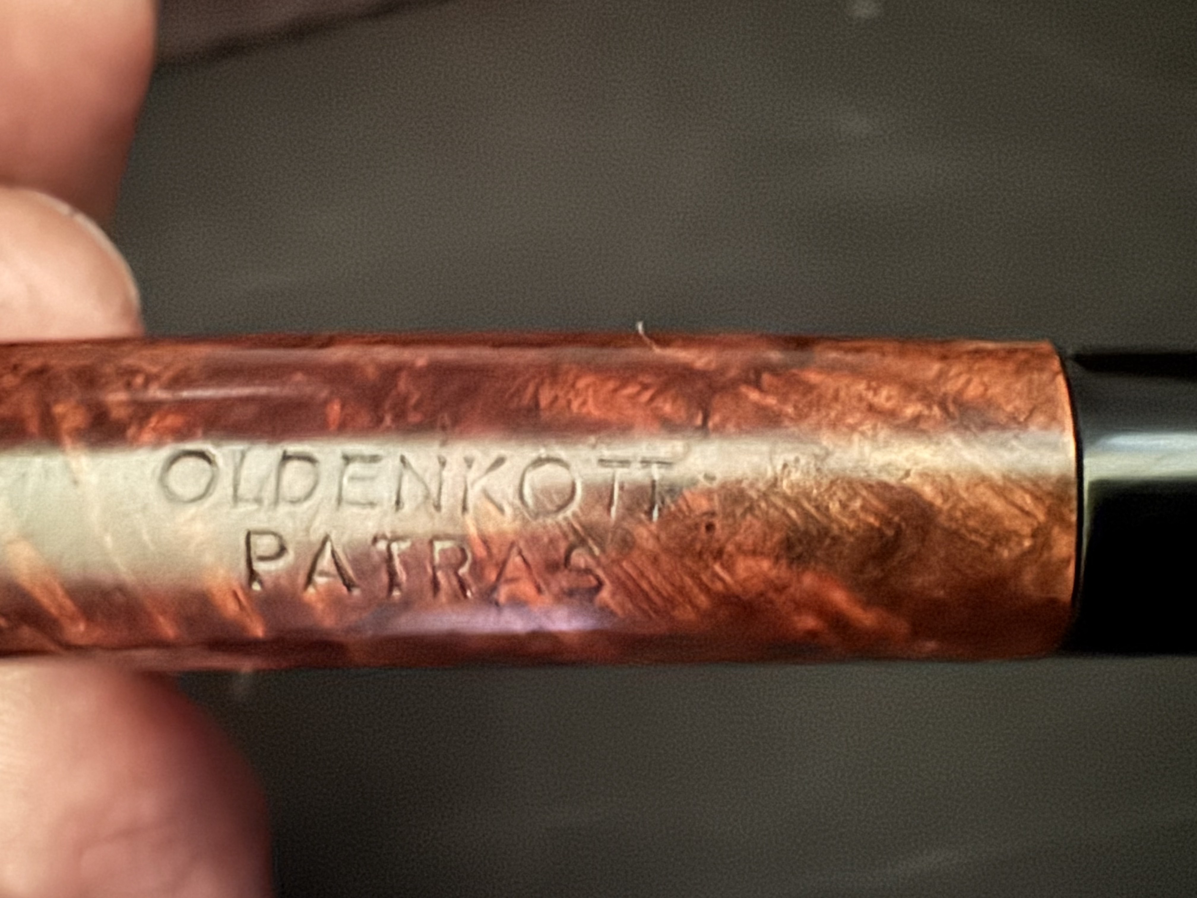 Oldenkott Patras Bruyere Prima 820 Smooth Straight Billiard Estate Pipe 14